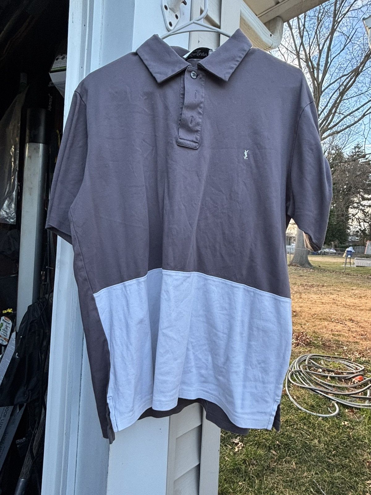 Yves Saint Laurent Yves Saint Laurent Polo Size US L / EU 52-54 / 3 - 1 Thumbnail