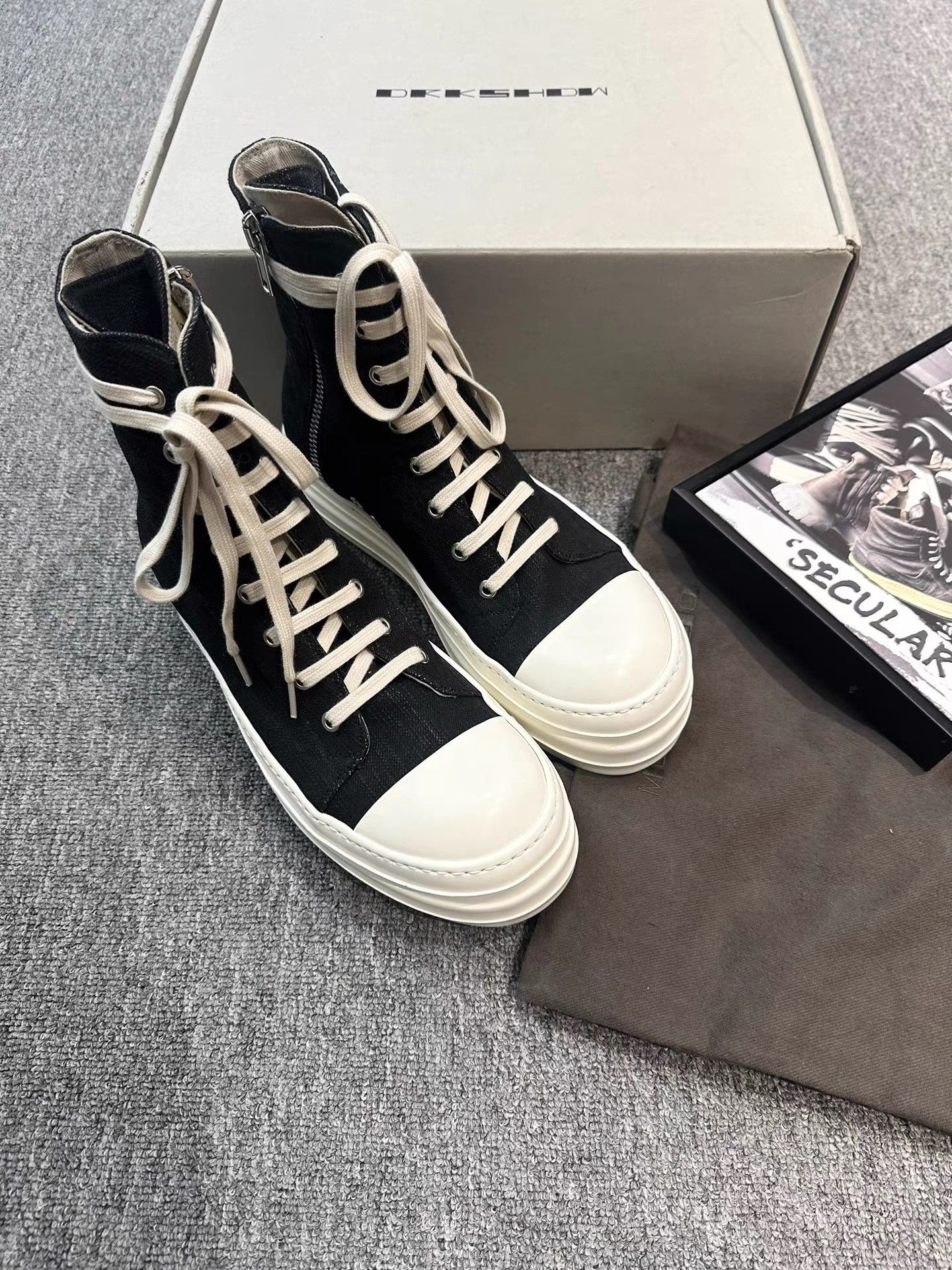 Rick Owens Rick Owens Double Sole High-top Shoes K34 Size US 9 / EU 42 - 5 Thumbnail