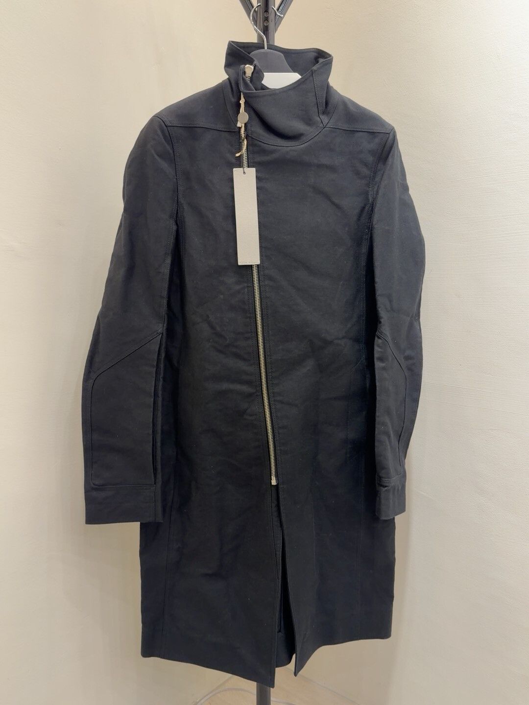 Rick Owens Rick Owens Tubeway Coat in Black Size US M / EU 48-50 / 2 - 1 Thumbnail