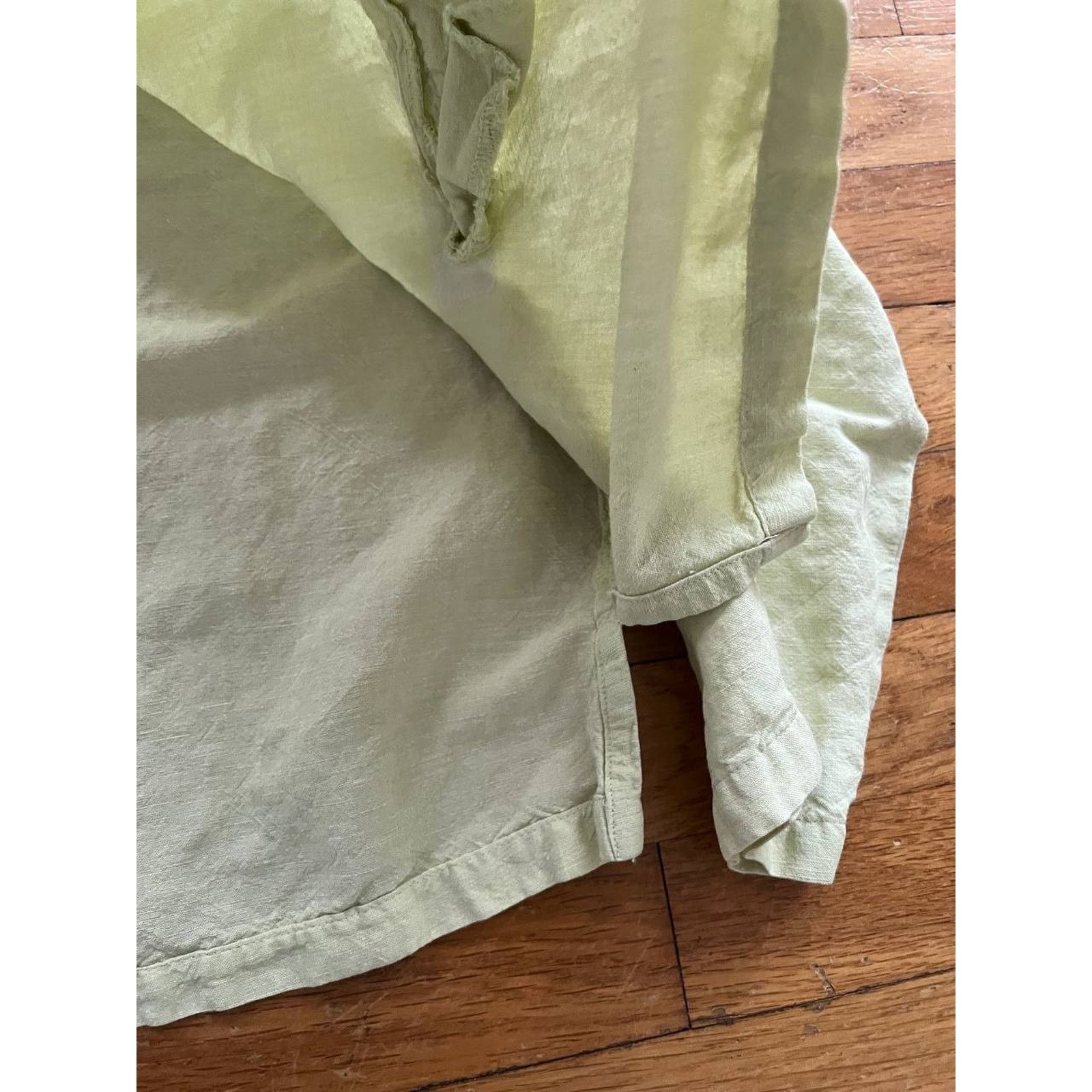 Eileen Fisher Eileen Fisher linen button down USA made top shirt M A001469 Size M / US 6-8 / IT 42-44 - 8 Thumbnail