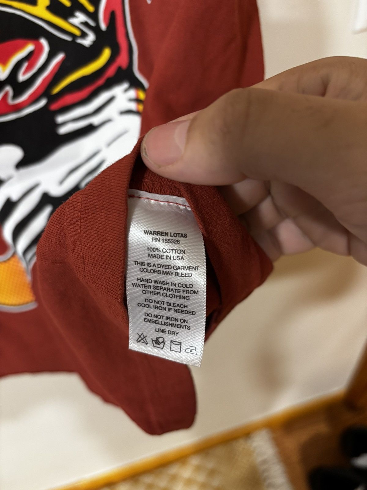 Mitchell & Ness × NFL × Warren Lotas Warren Lotas Kansas City Chiefs Champions Tee Size US L / EU 52-54 / 3 - 4 Thumbnail