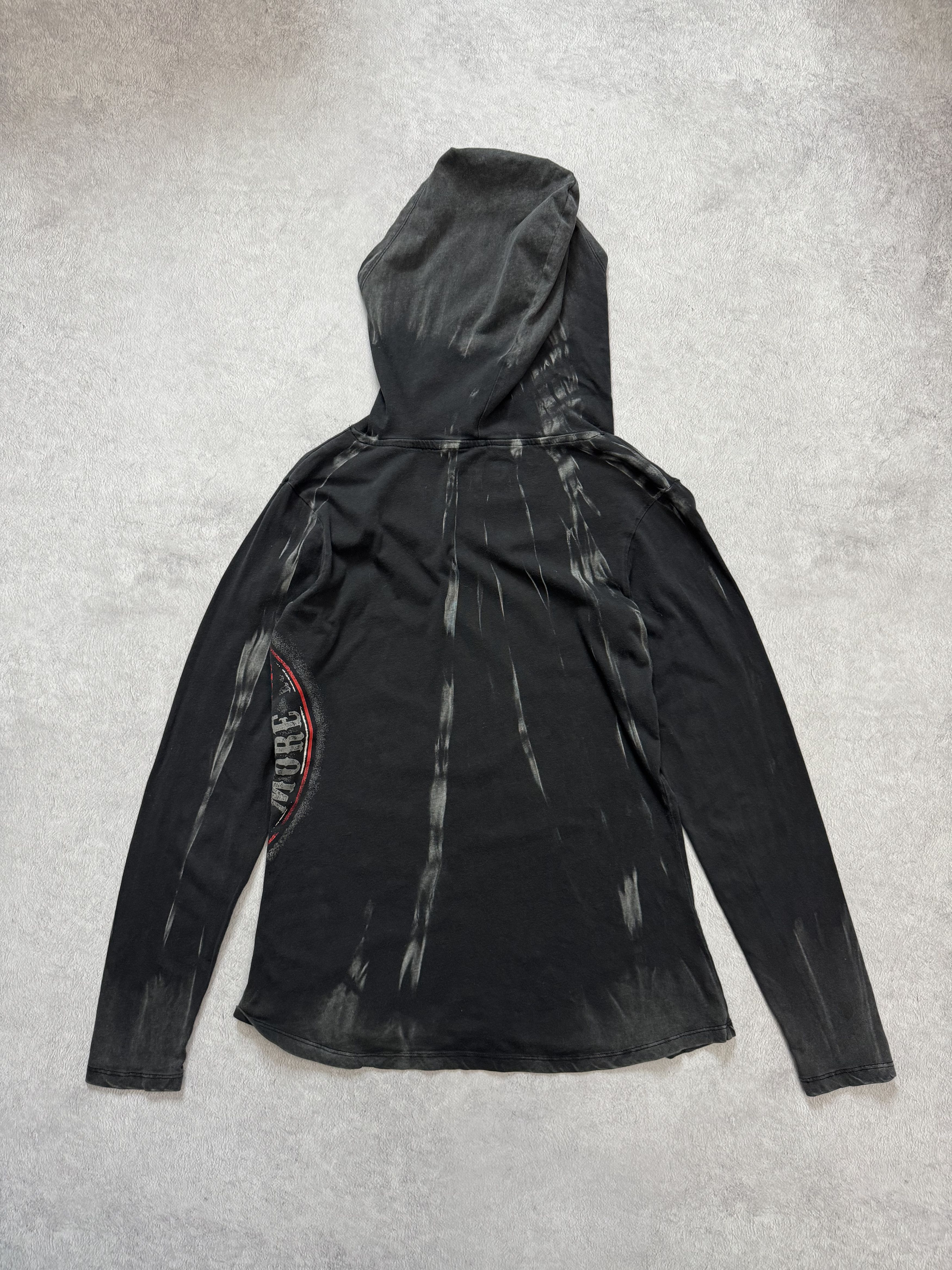 Affliction Rock Rebel Vintage Y2K Gothic Hoodie Long Sleeve Size M / US 6-8 / IT 42-44 - 2 Thumbnail