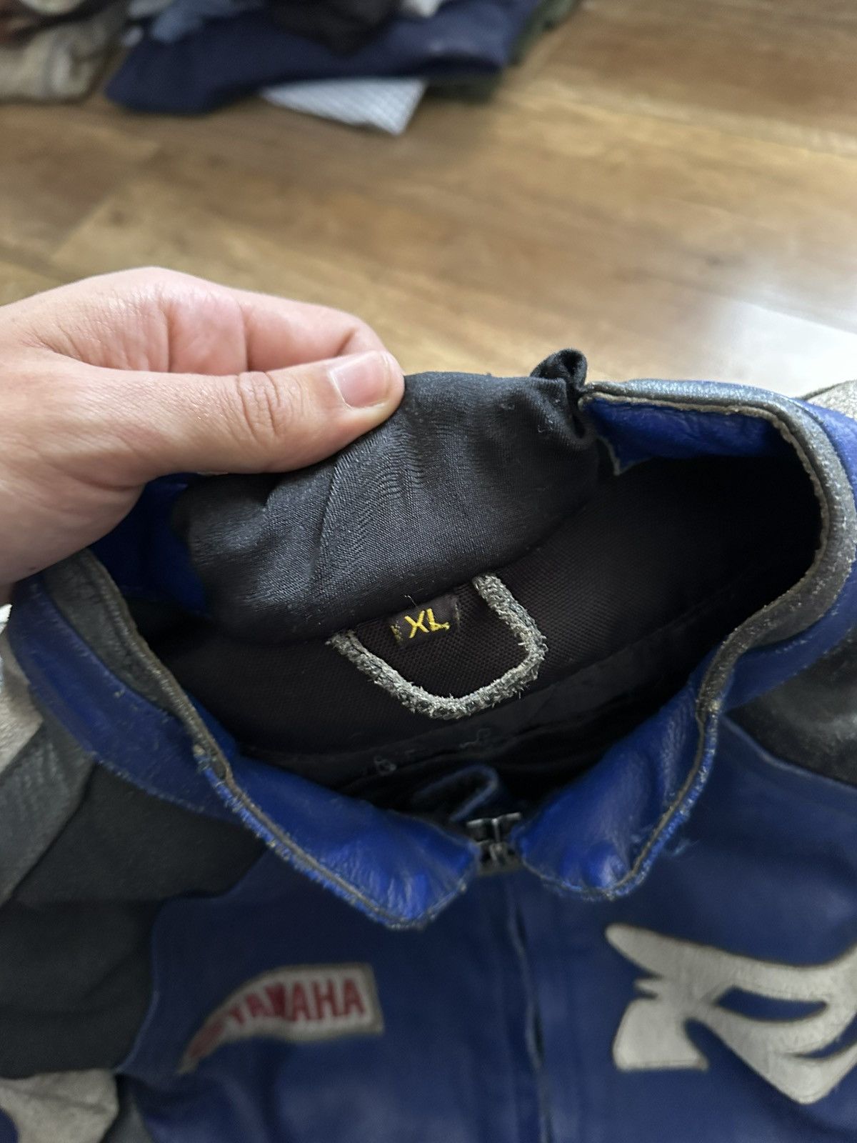 Yamaha Yamaha Leather Vintage Racing Moto Jacket Distressed 90s Size US XL / EU 56 / 4 - 13 Thumbnail