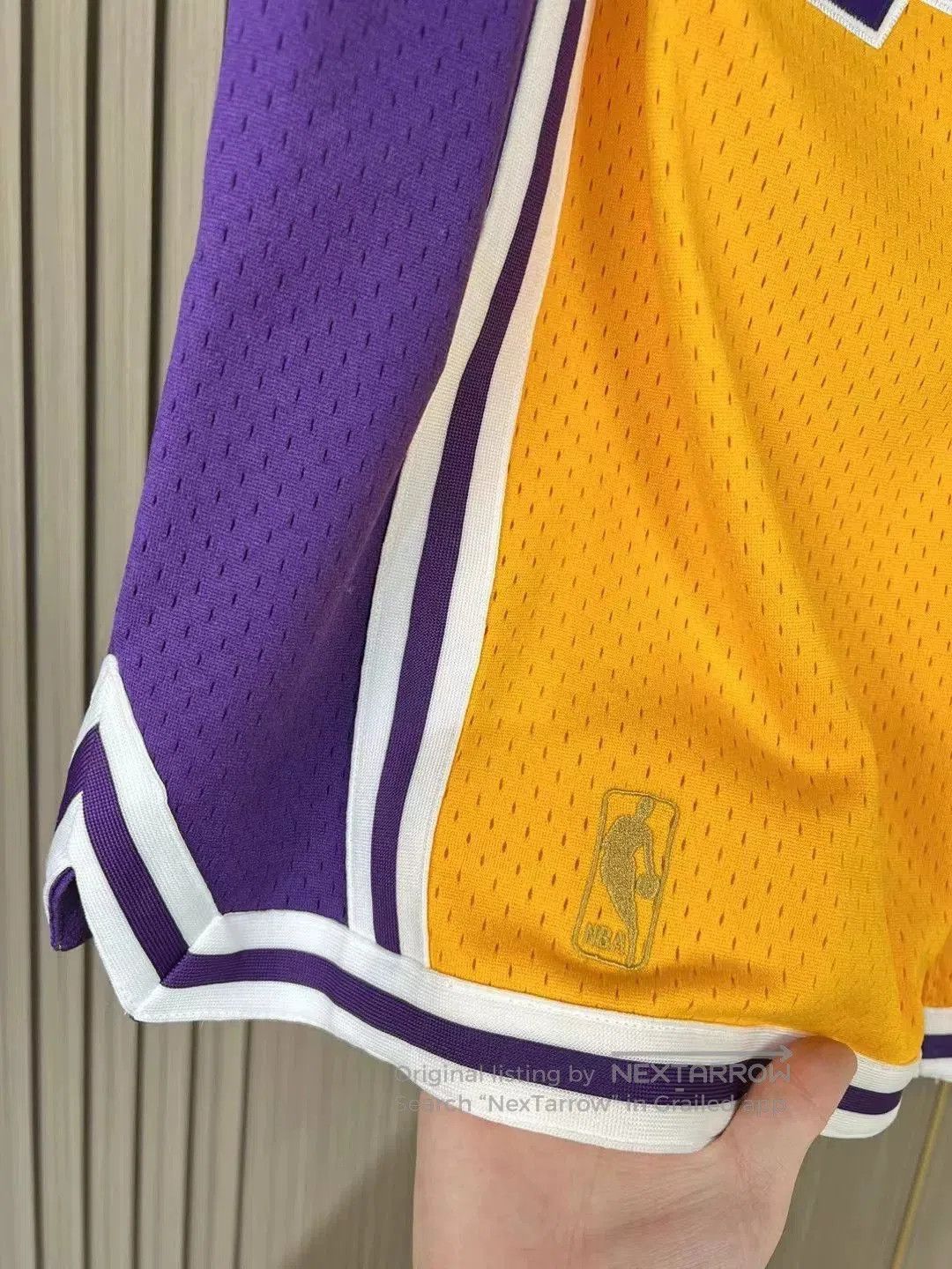 Just Don Just Don Lakers Embroidered Logo Shorts. Size US 40 / EU 56 - 5 Thumbnail