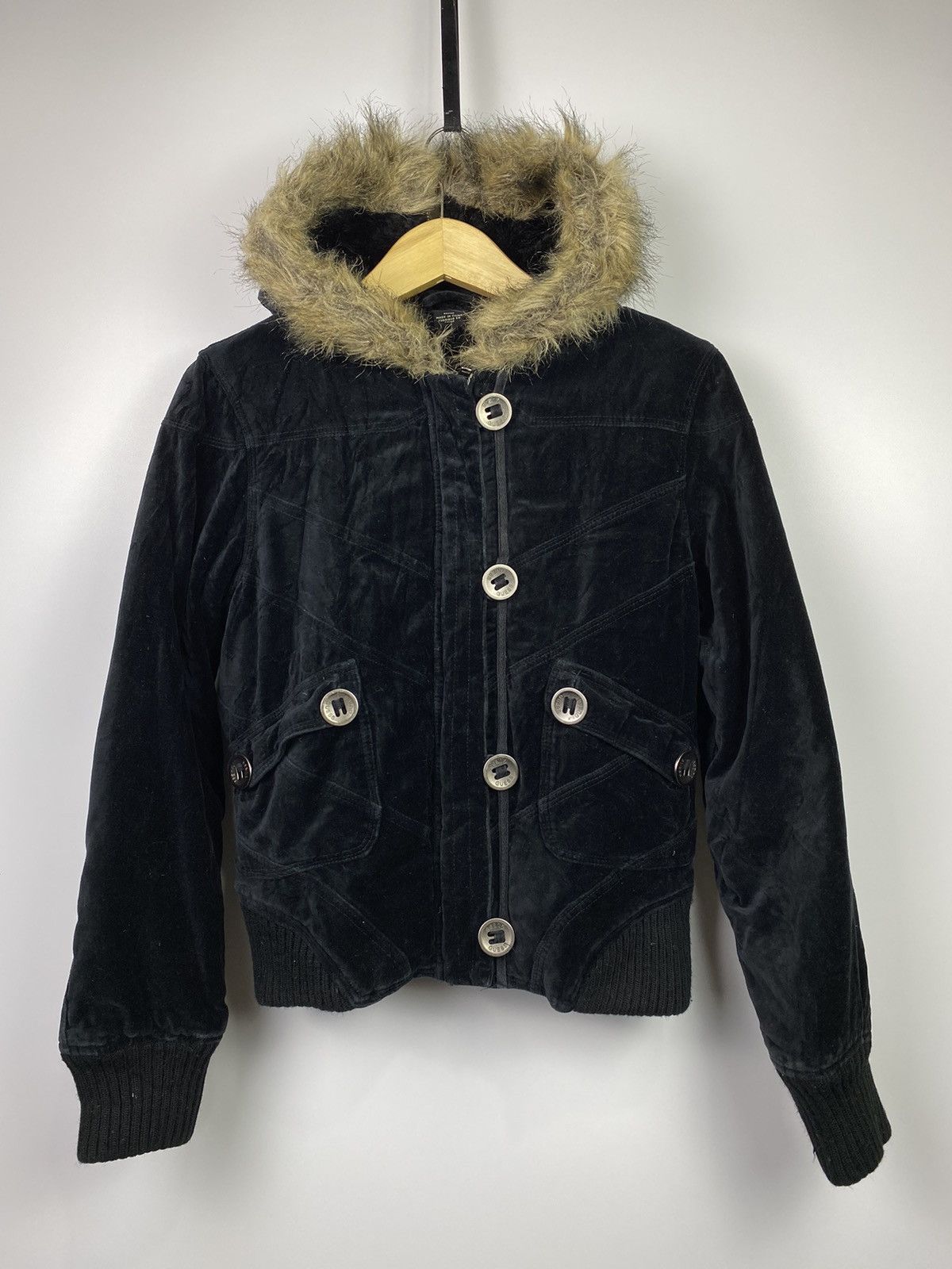 If Six Was Nine × Japanese Brand × Vintage Fur jacket rabbit guess velvet material Size US M / EU 48-50 / 2 - 3 Thumbnail