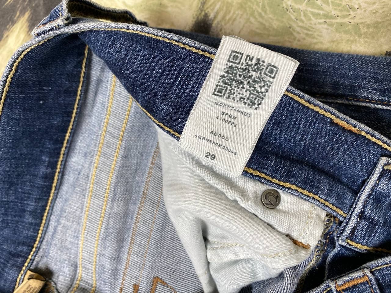 True Religion True Religion Rocco Relaxed Skinny Denim Jeans Size 29 Size 29" - 6 Thumbnail
