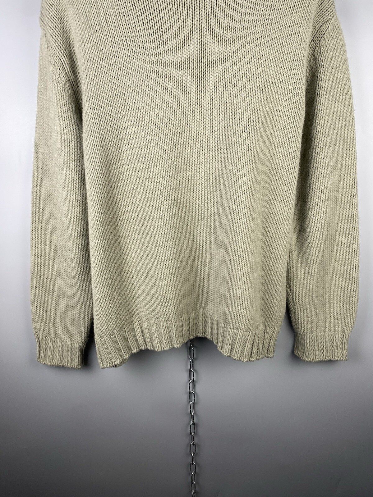 Versace Jeans Couture Vintage Versace Couture Wool Knit Sweater Pullover Size US XXL / EU 58 / 5 - 14 Thumbnail