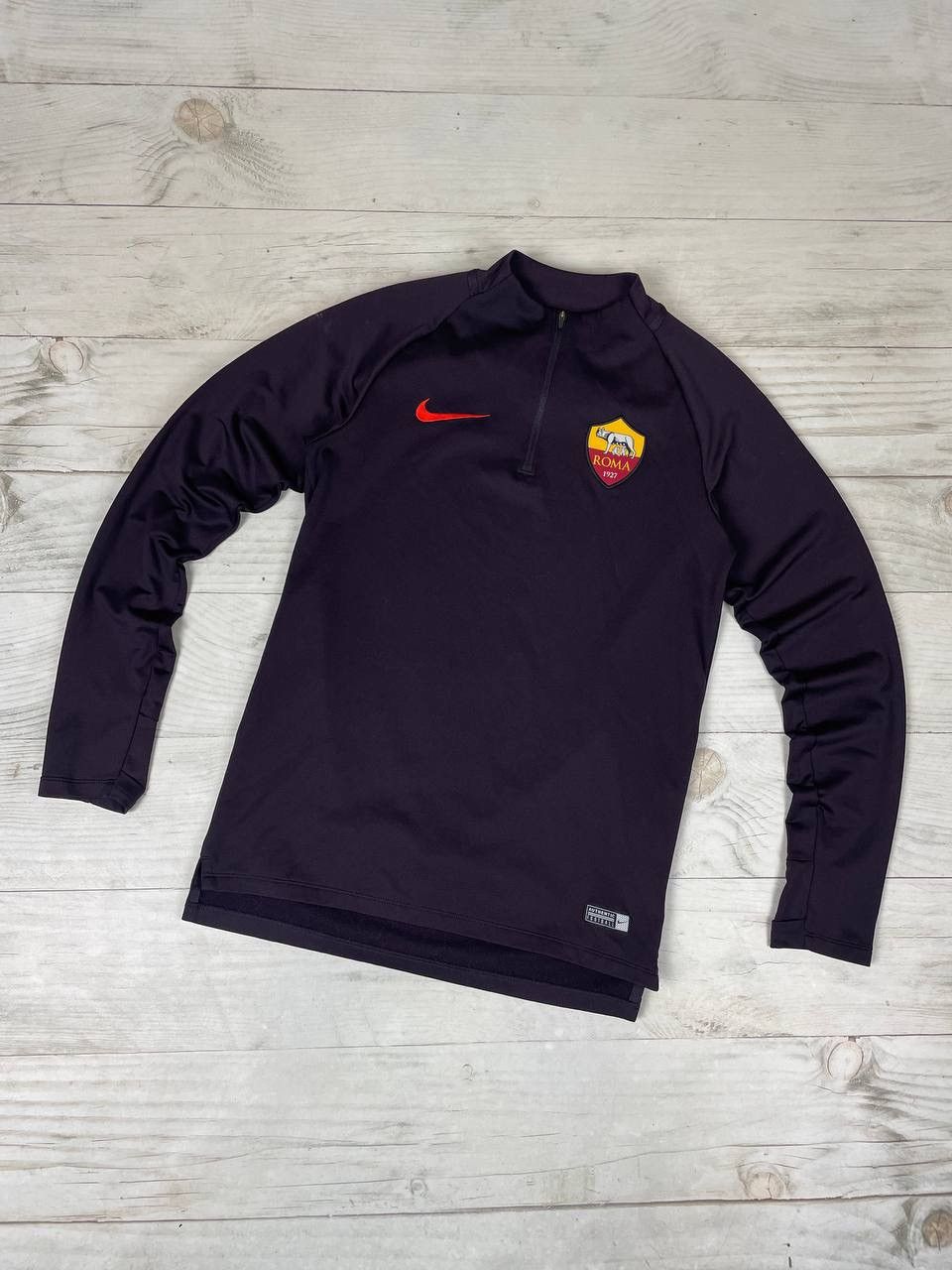Nike Nike AS Roma 2018 2019 Training Drill Top Soccer Jersey Size US S / EU 44-46 / 1 - 1 Thumbnail