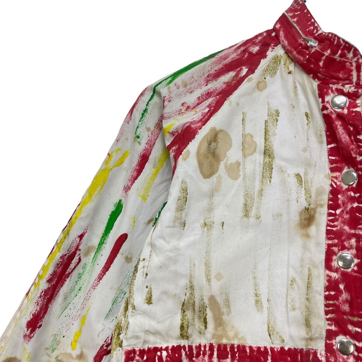 Handmade Custom Made Garfield Rastafari Bob Marley Jacket Size M / US 6-8 / IT 42-44 - 8 Thumbnail
