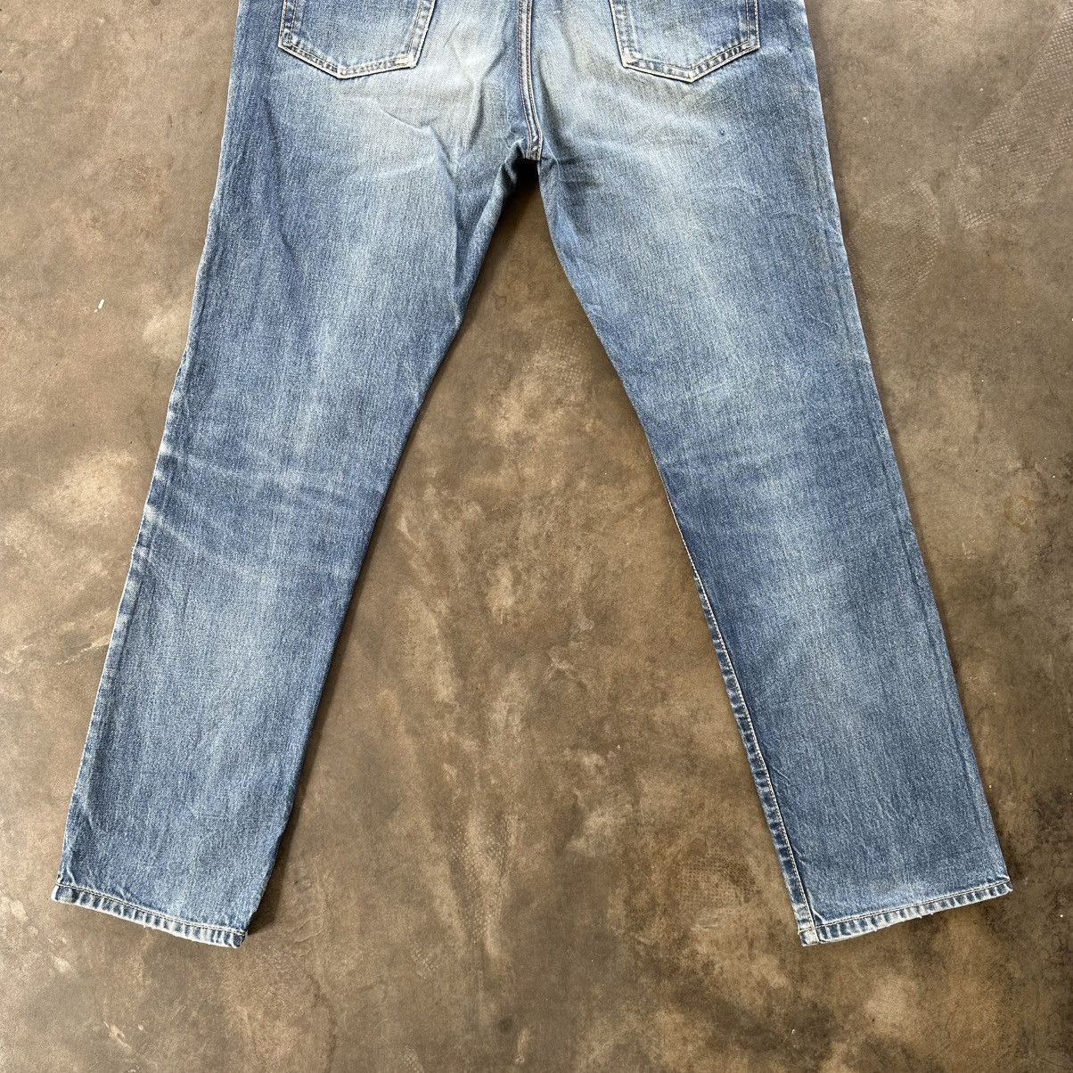 Japanese Brand Vintage Japanese Talon Faded Denim Jean Pant W33 Size US 33 - 9 Thumbnail