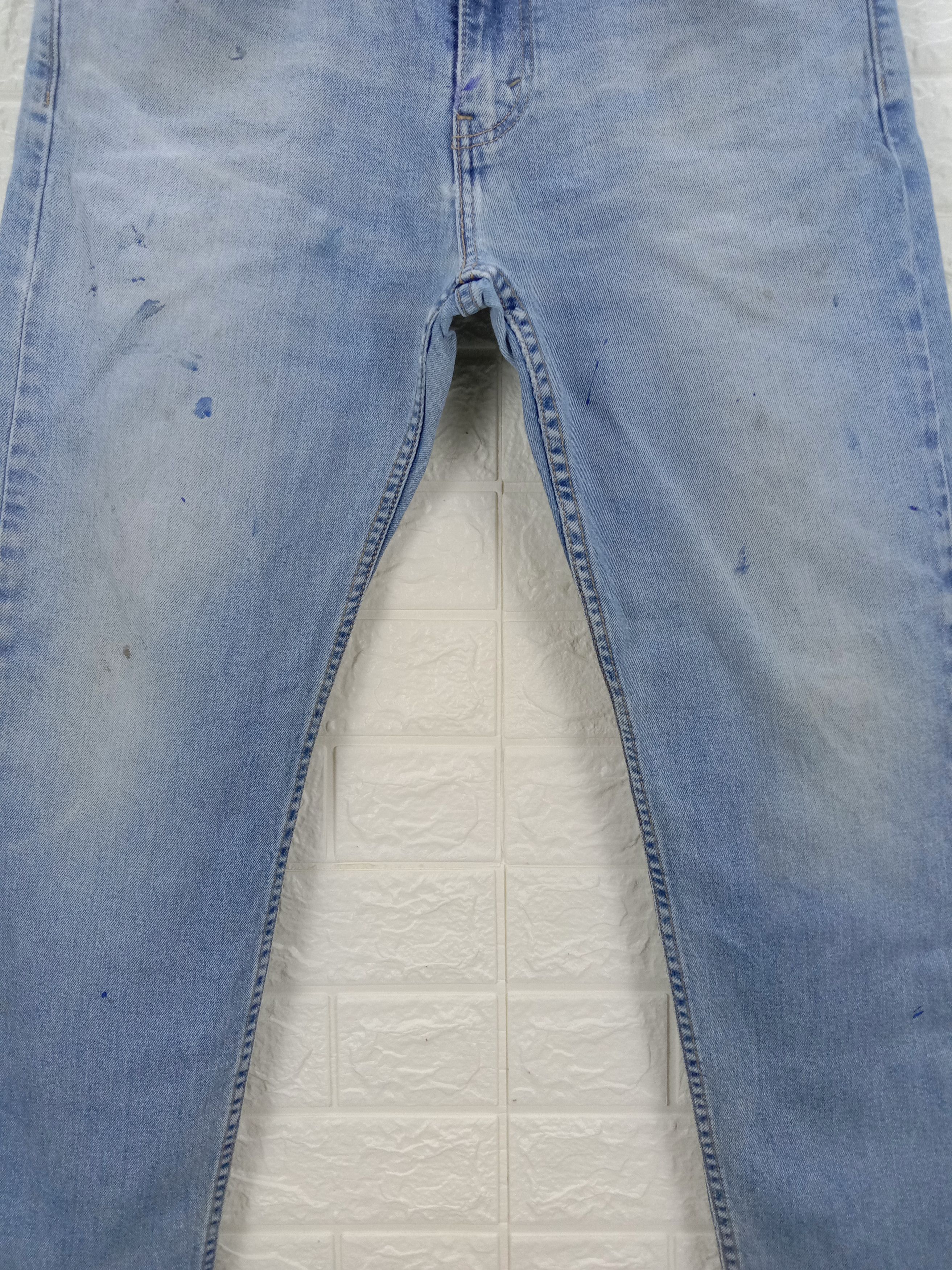 Levi's Vintage Levi's 502 Jeans Regular Taper Light Wash Denim Size US 32 / EU 48 - 3 Thumbnail