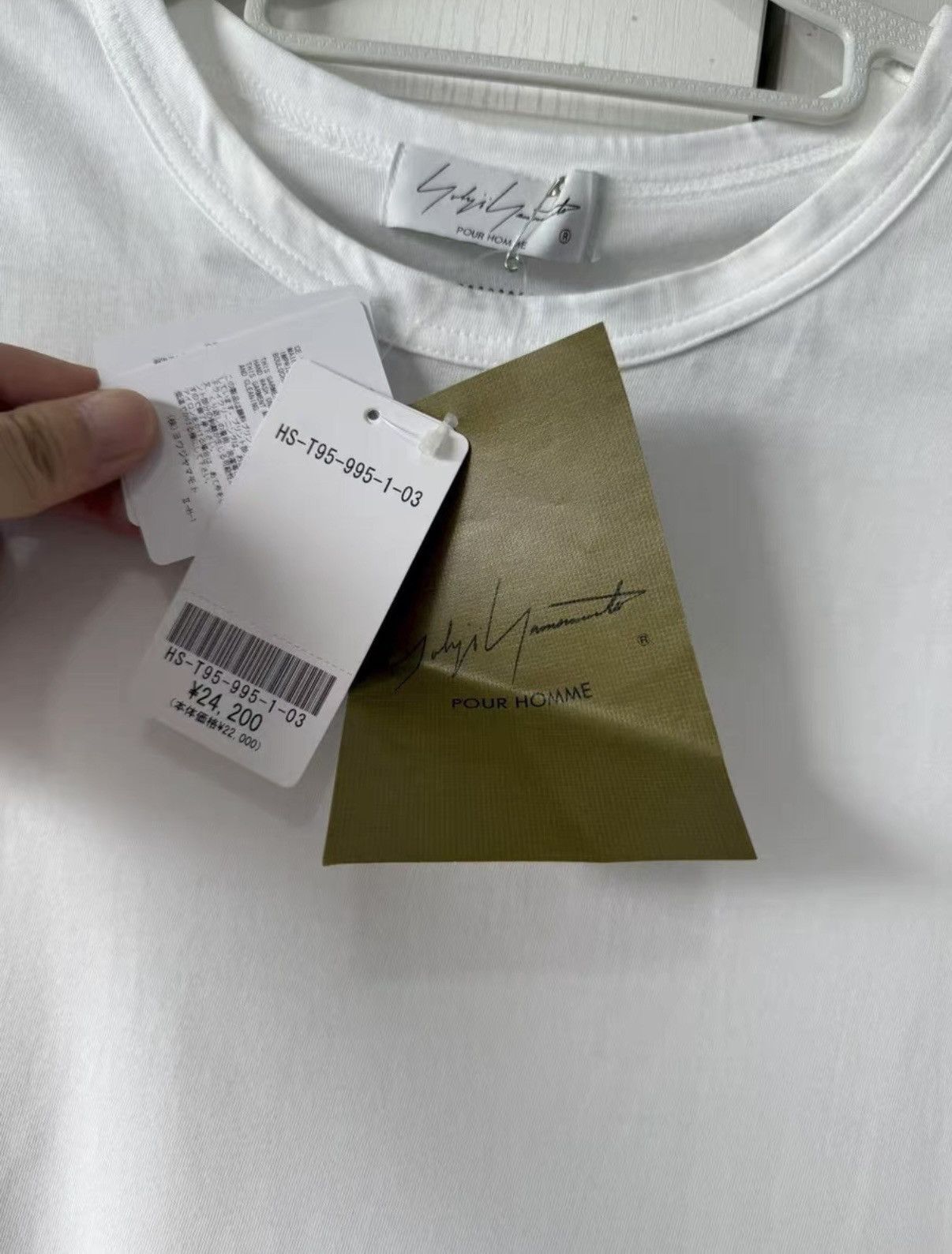 Yohji Yamamoto Yohji Yamamoto mainline T-shirt Size US L / EU 52-54 / 3 - 3 Thumbnail