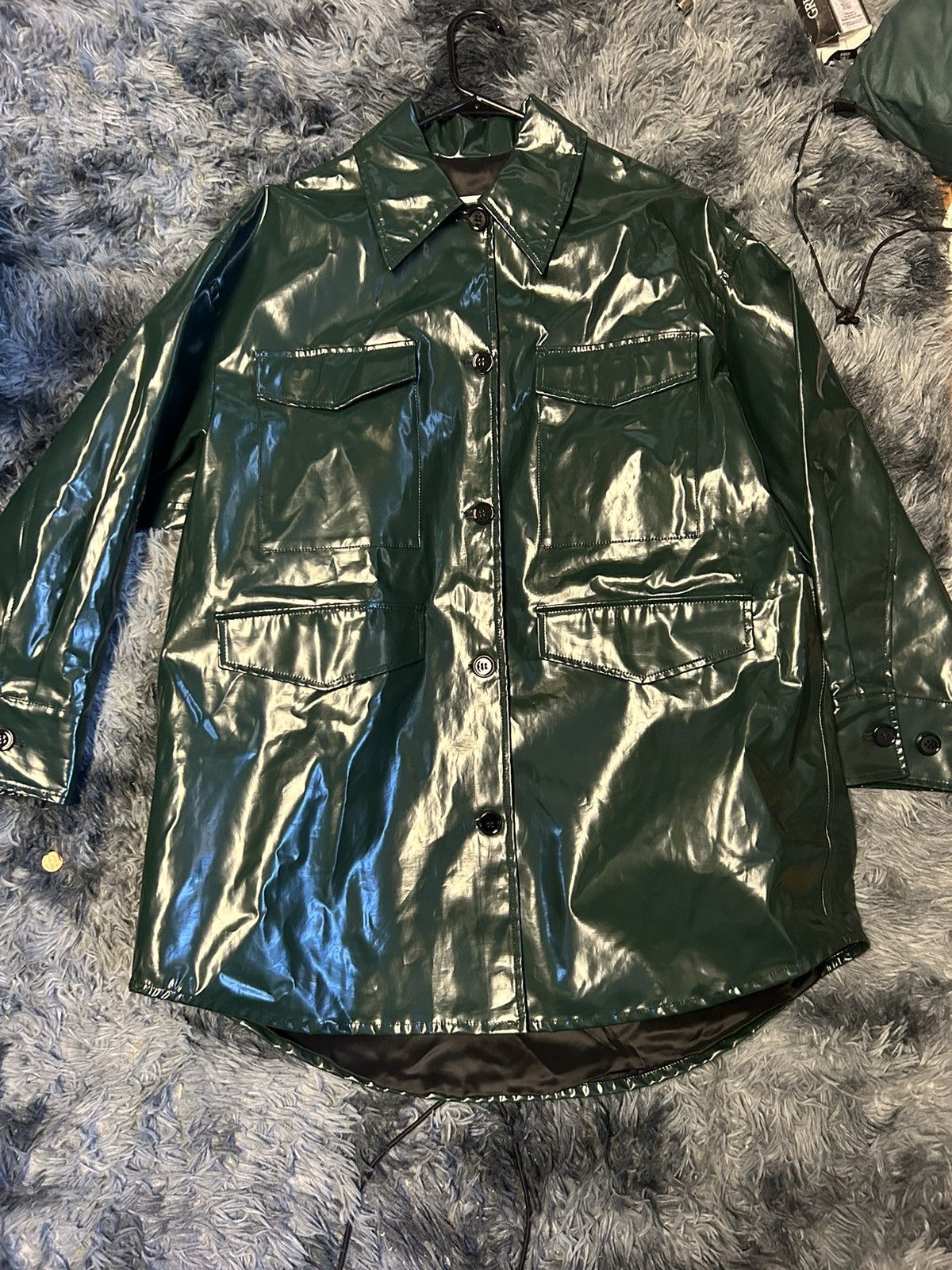 Maison Margiela MM6 High-shine Jacket Size US L / EU 52-54 / 3 - 6 Thumbnail