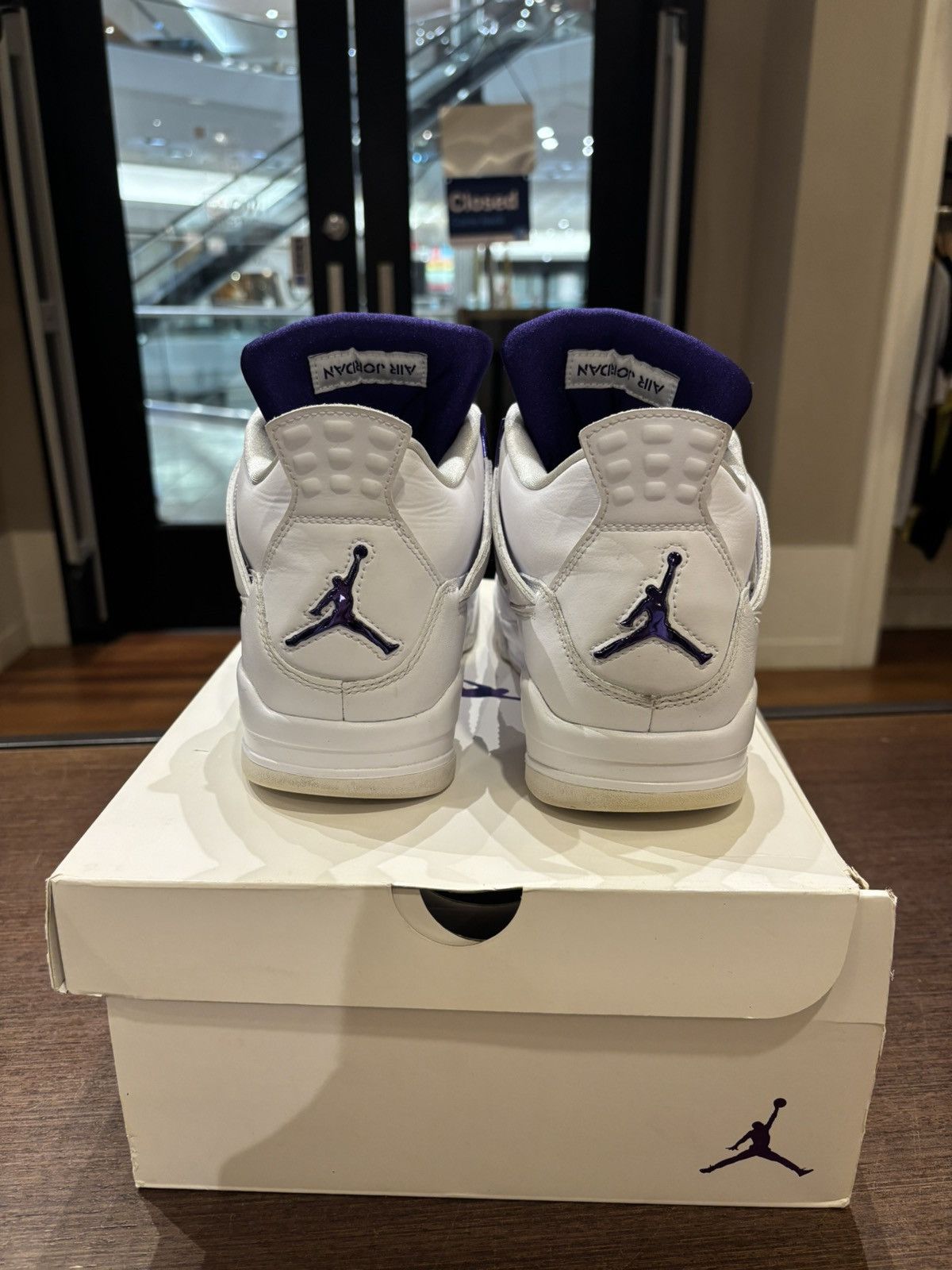 Jordan Brand Jordan 4 Retro “Metallic Purple” Size US 10 / EU 43 - 6 Thumbnail
