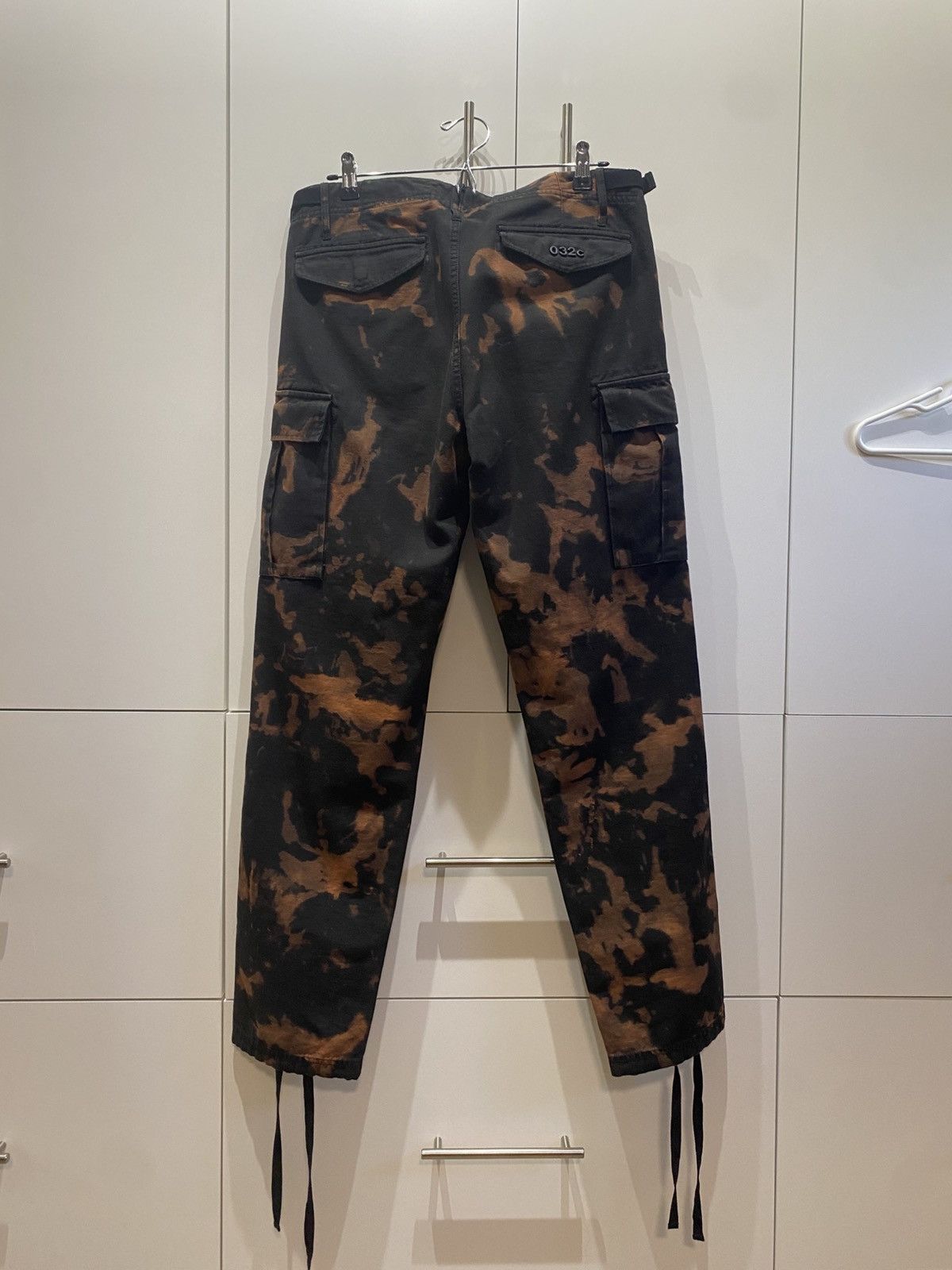 032c 032c Acid Wash / Bleached Cargos Size US 31 - 4 Thumbnail