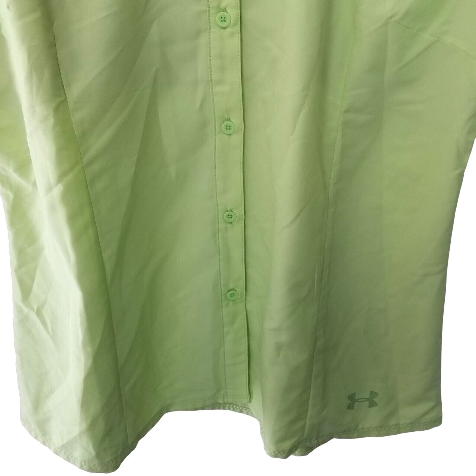 Under Armour Under Armour Womens Heat Gear Button Shirt Size L Gorpcore Size L / US 10 / IT 46 - 3 Thumbnail