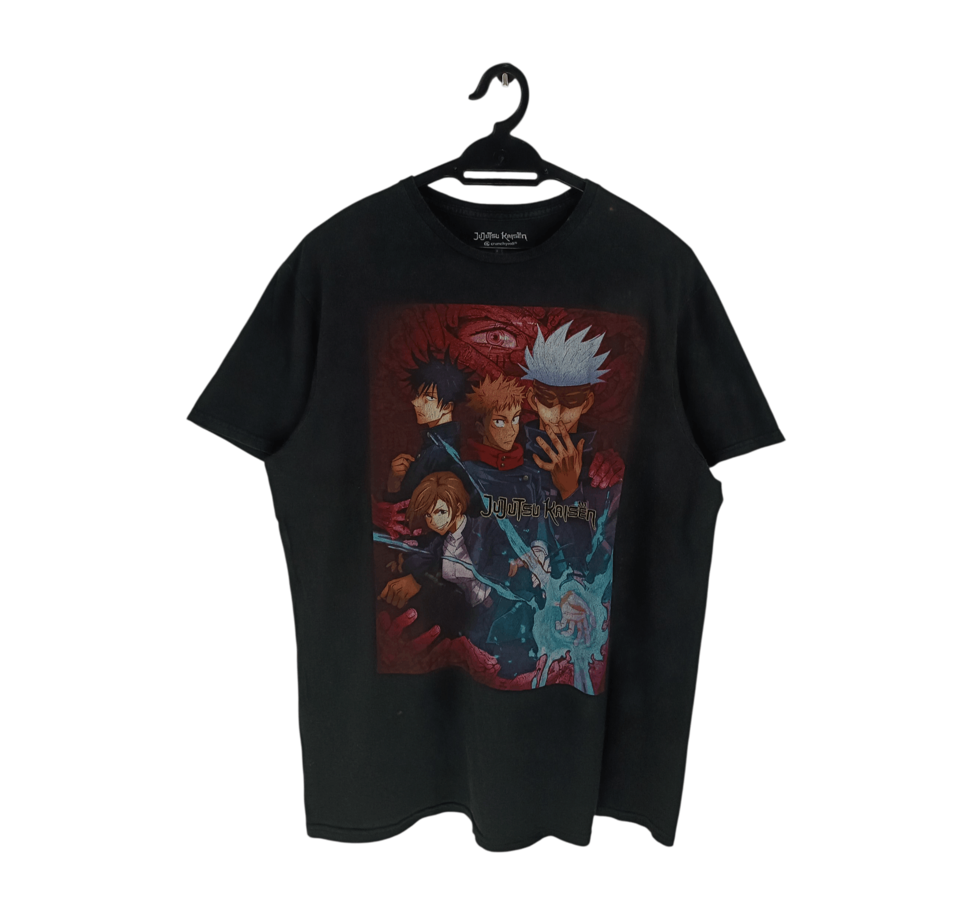 Anime Vtg Wild Oats Anime Naruto Printed Bootleg Tee #4035-140 