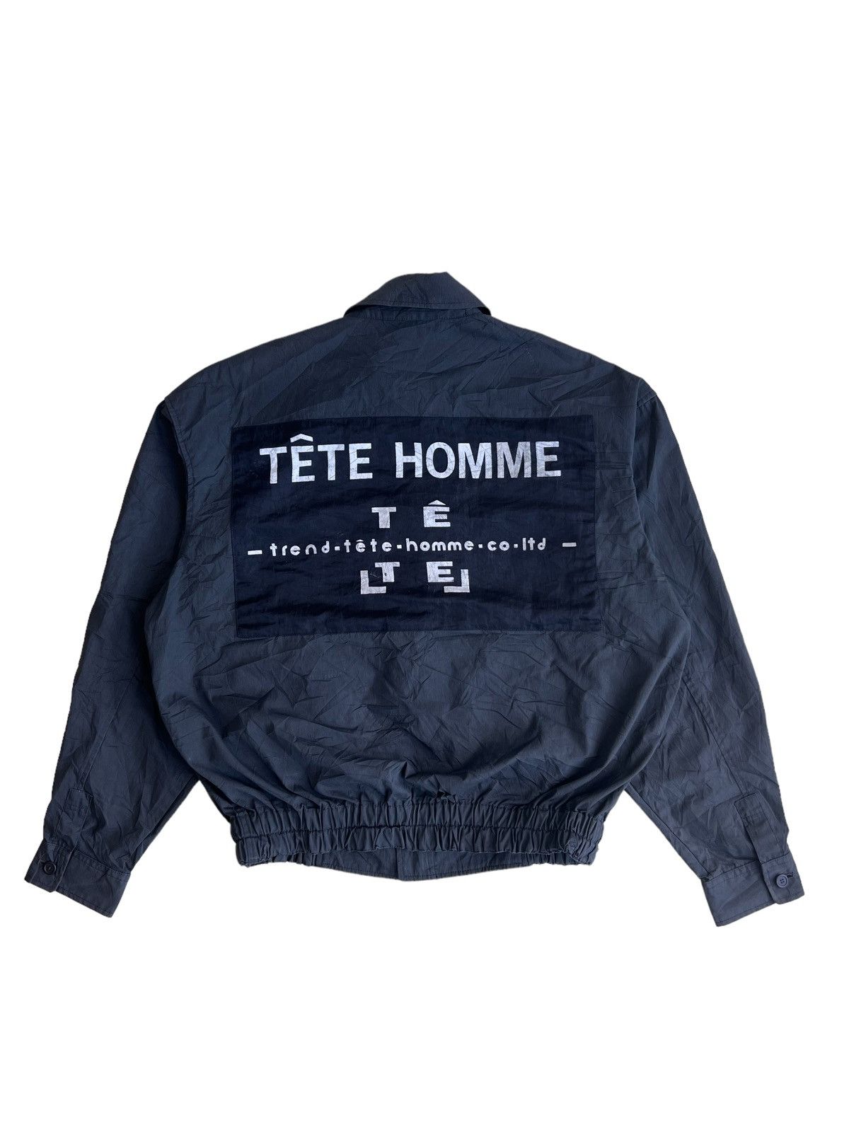 ジャケット・アウター 88/89AW Issey Miyake staff bomber jacket Issey Miyake AW1988 Staff Bomber Jacket — Middleman Store