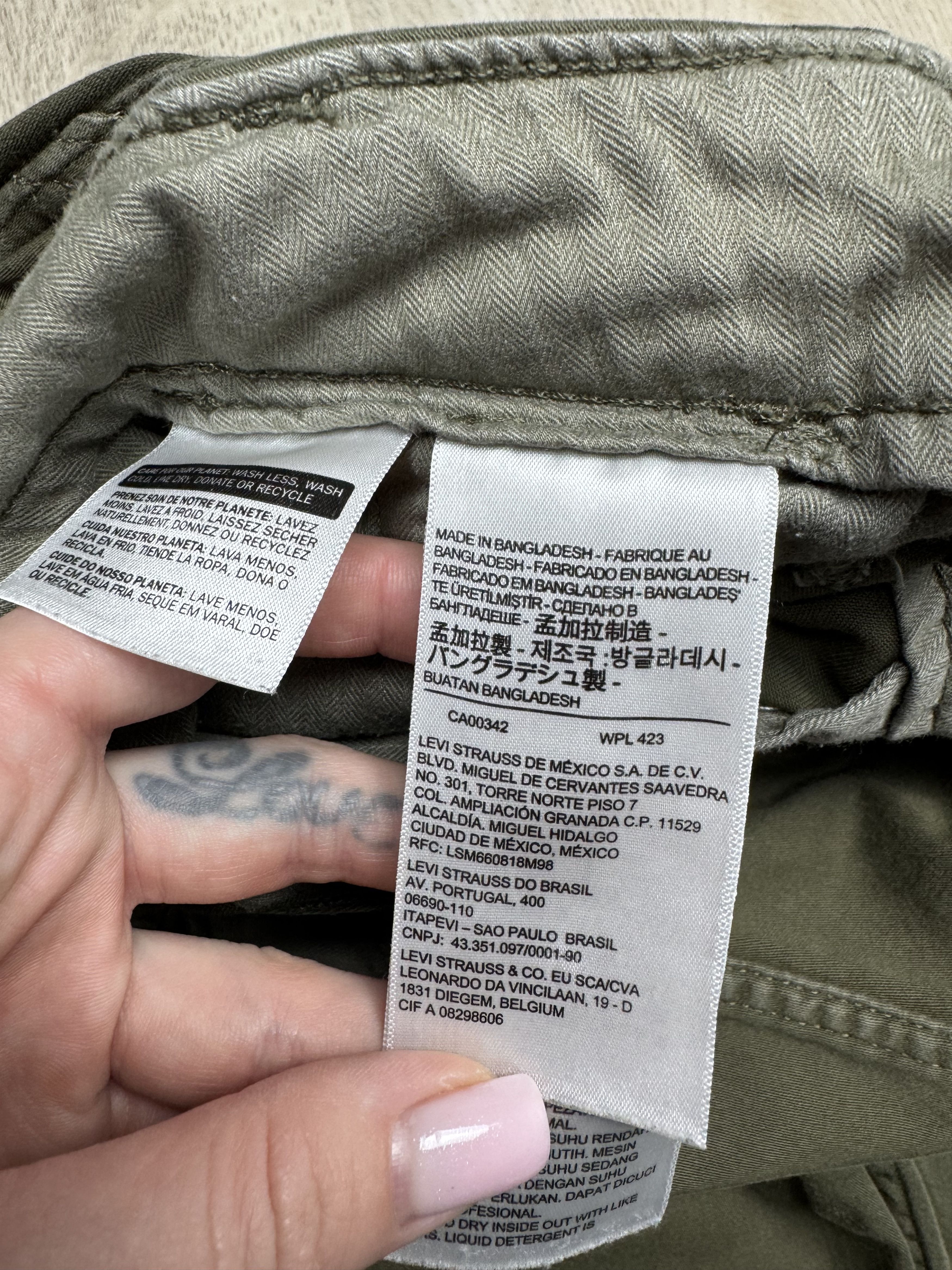 Levi's Levi's Vintage Mens Cargo Pants Size US 38 / EU 54 - 5 Thumbnail