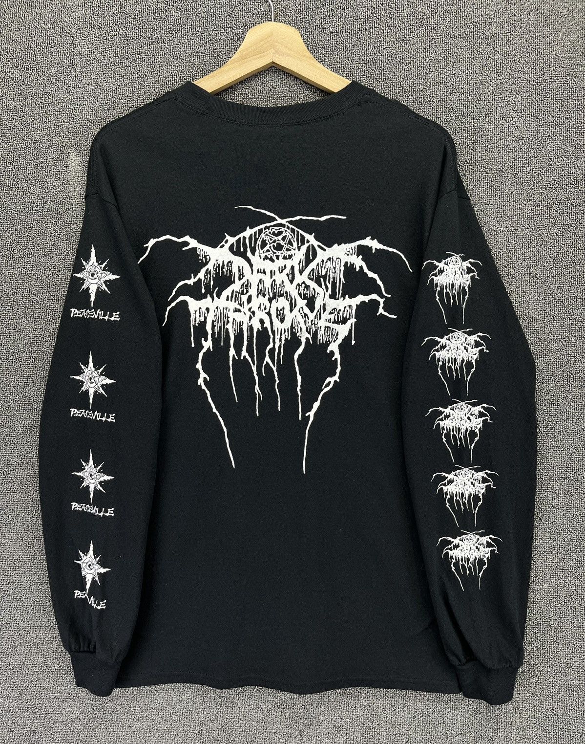 Band Tees Darkthrone Under A Funeral Moon Black Metal Band T Shirts Size US M / EU 48-50 / 2 - 6 Thumbnail