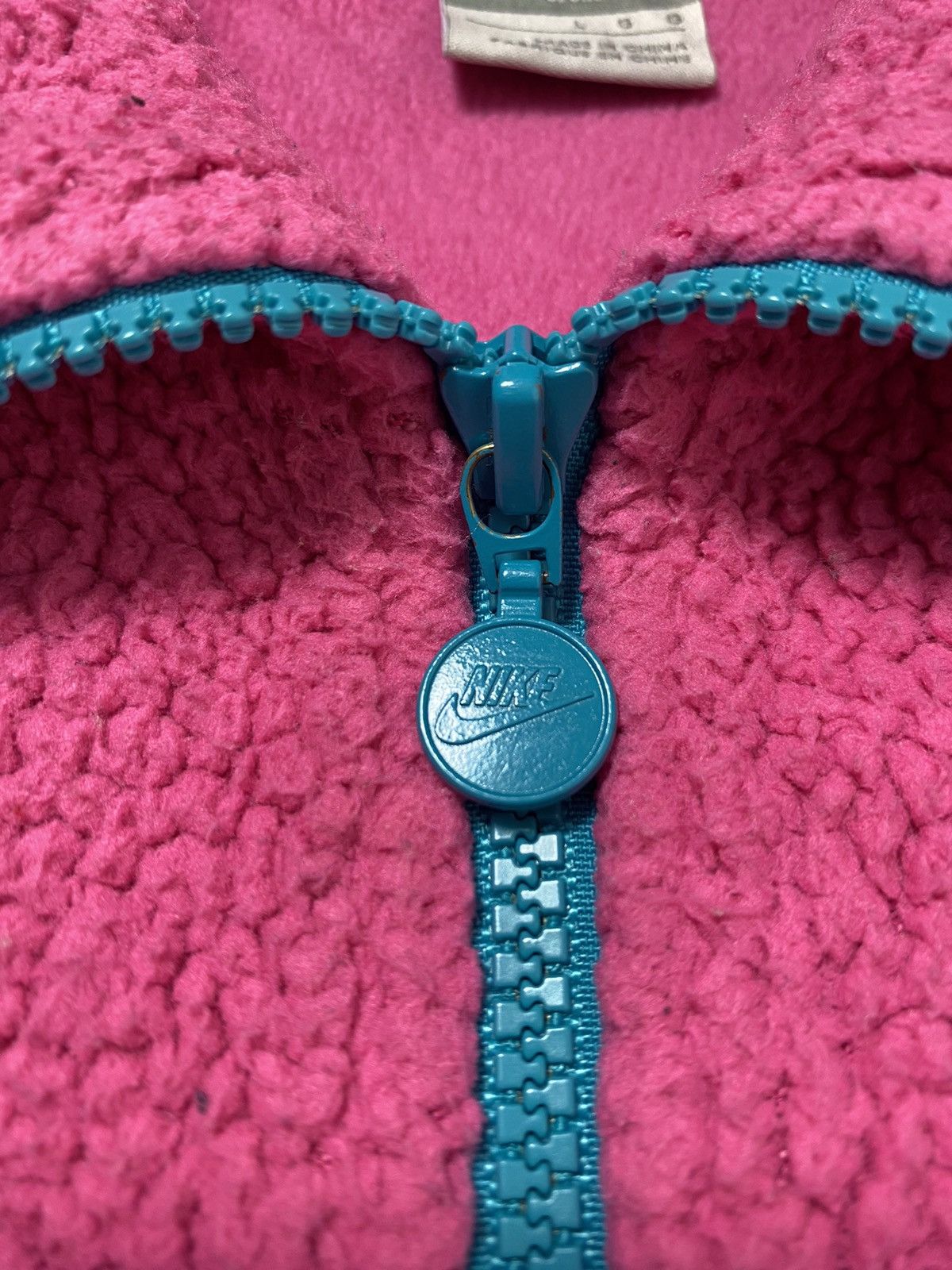 Nike × Vintage A10 Rare - Vintage Nike Zipper Fleece Jacket Size M / US 6-8 / IT 42-44 - 11 Thumbnail