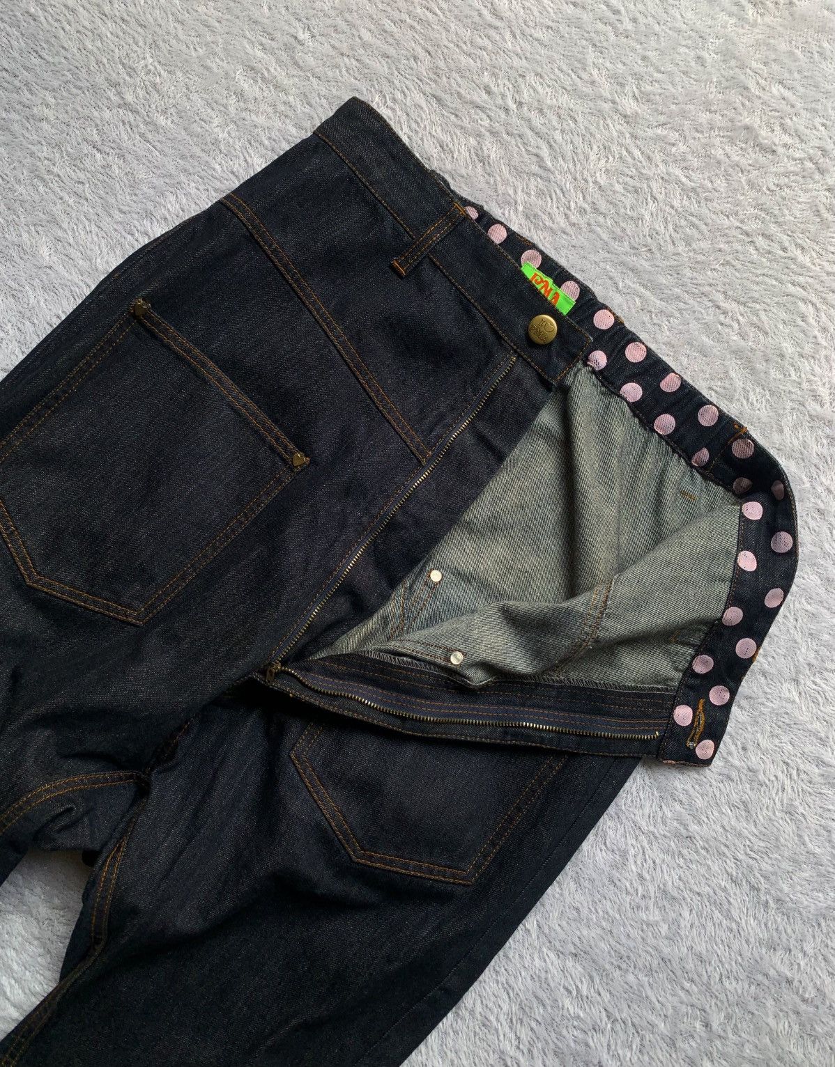 If Six Was Nine Japanese brand PMA denim sarouel pants , Harajuku style Size US 32 / EU 48 - 6 Thumbnail