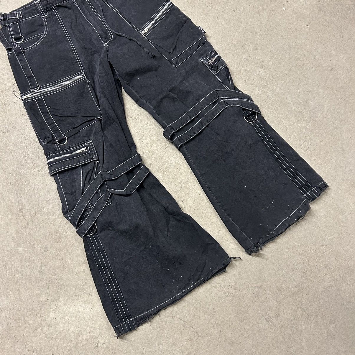 Tripp NYC × Vintage Tripp nyc wide leg pants size medium 36x30 Size US 36 / EU 52 - 4 Thumbnail