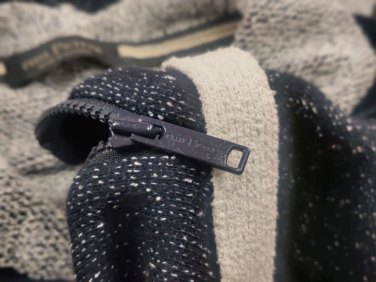 Other Phil Petter Design Premium Navy double zipper Knit Hoodie Size US S / EU 44-46 / 1 - 14 Thumbnail
