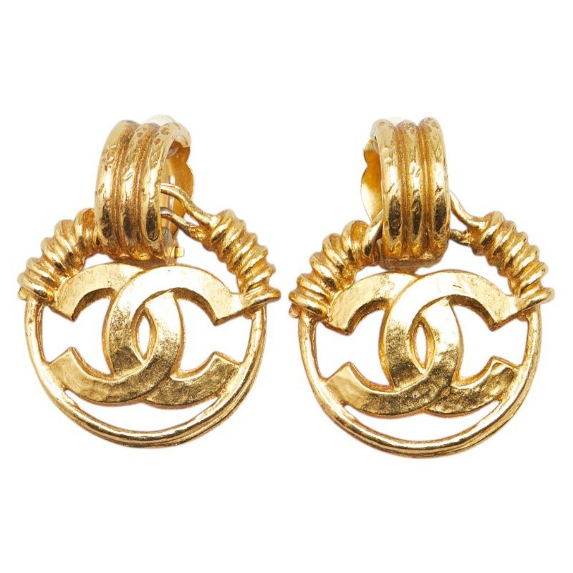 Chanel Chanel Coco Mark earring Size ONE SIZE - 1 Thumbnail