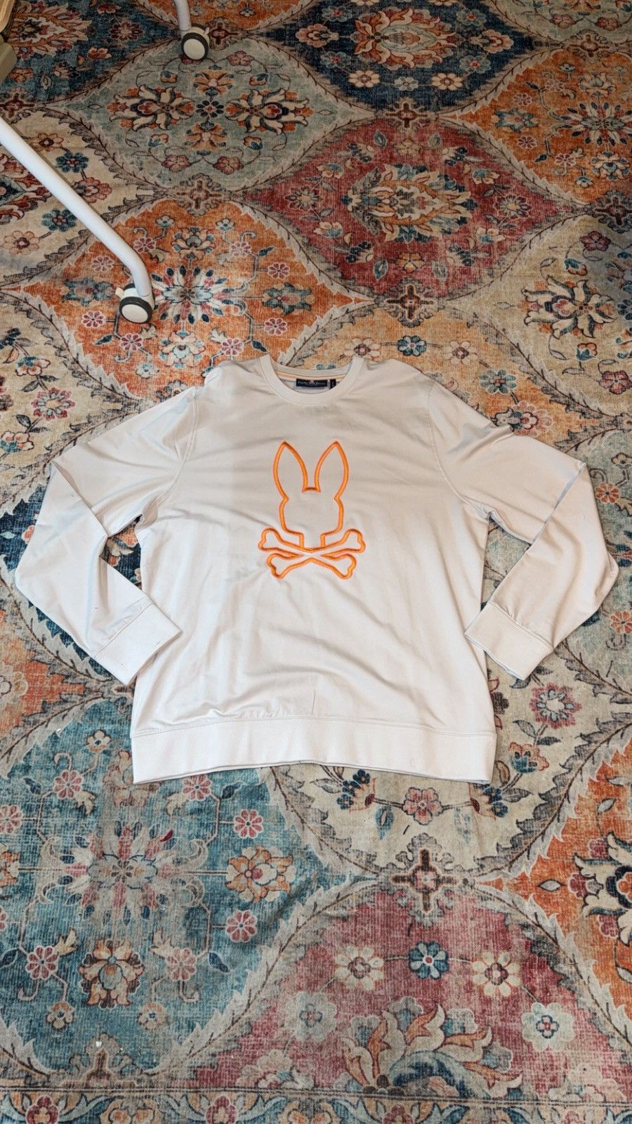 Psycho Bunny Psycho Bunny Men’s Heavy Stitching XL Sweatshirt $138 Size US XL / EU 56 / 4 - 1 Thumbnail