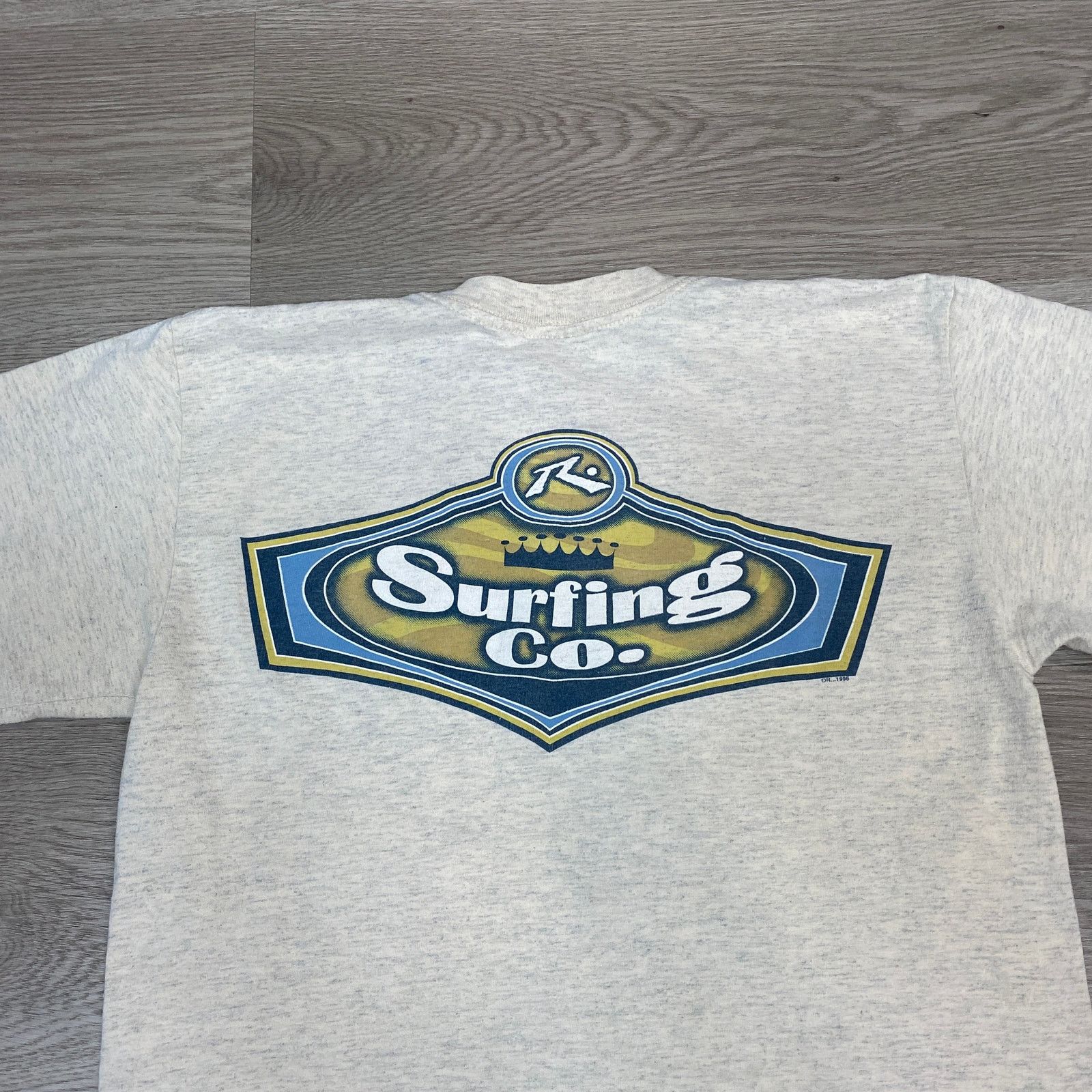 Rusty × Vintage VTG 90s Rusty Surfing Co. Single Stitch Shirt Medium Skater Size US M / EU 48-50 / 2 - 4 Thumbnail