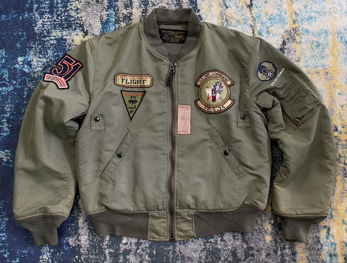 Vintage Bomber Jacket Type MA-1