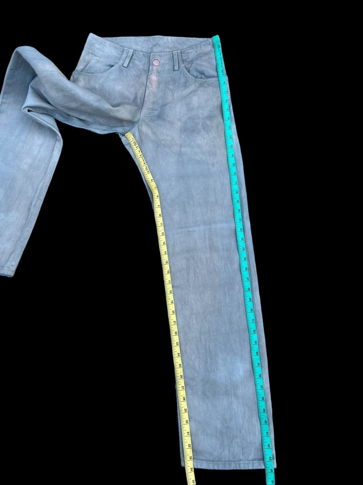 Levi's Japanese Levi’s Tie Dye Digital Denim Jeans Size US 30 / EU 46 - 5 Thumbnail