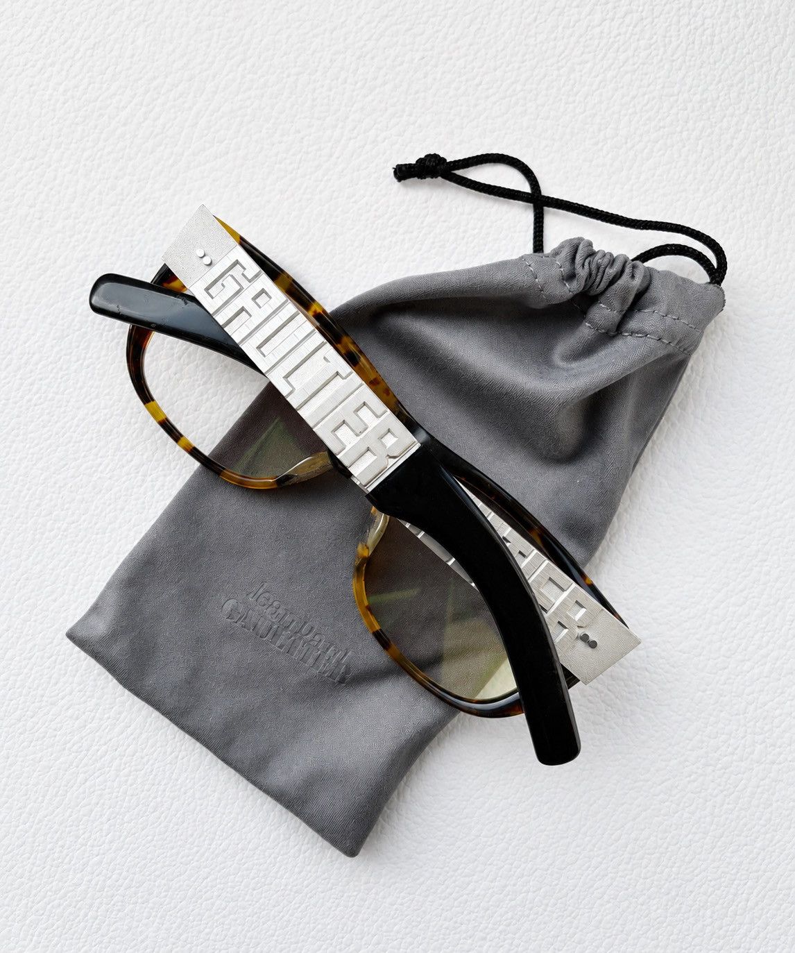 Jean Paul Gaultier Jean Paul Gaultier Sunglasses Logo Brown Glasses 56-8272 Size ONE SIZE - 1 Thumbnail