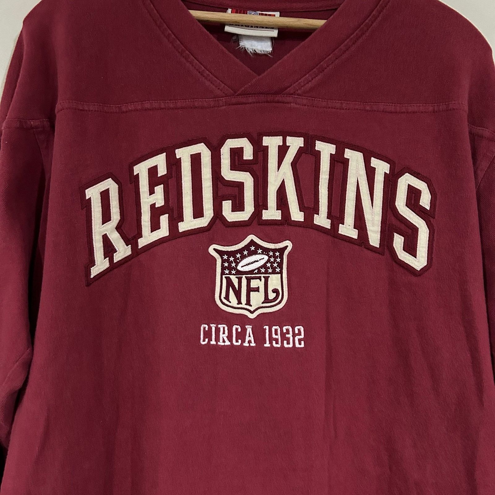 NFL Vintage Washington Redskins Shirt Size US L / EU 52-54 / 3 - 3 Thumbnail