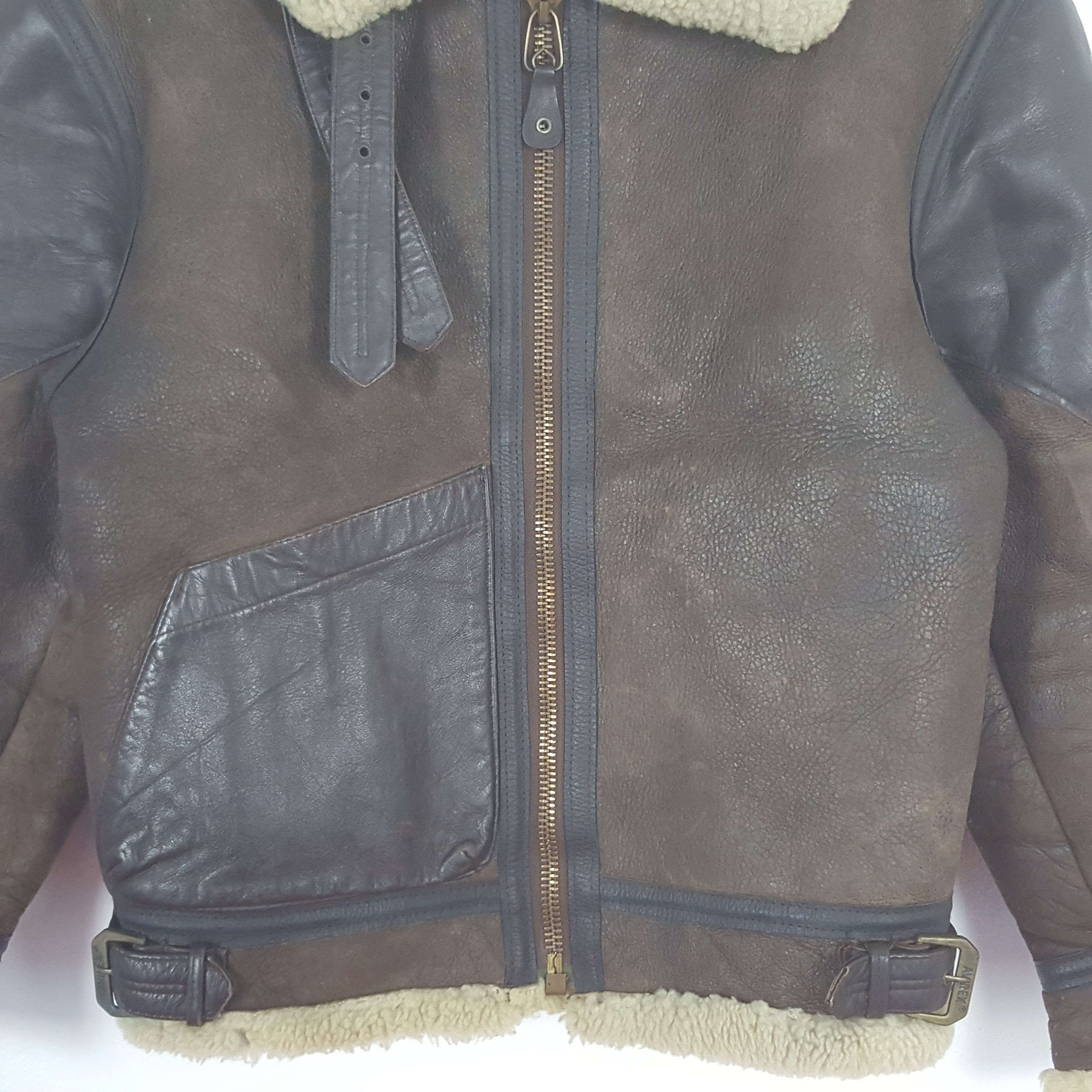 Avirex Vintage Avirex U.S. Air Force Winter Leather Jacket C303N10 Size US M / EU 48-50 / 2 - 2 Thumbnail