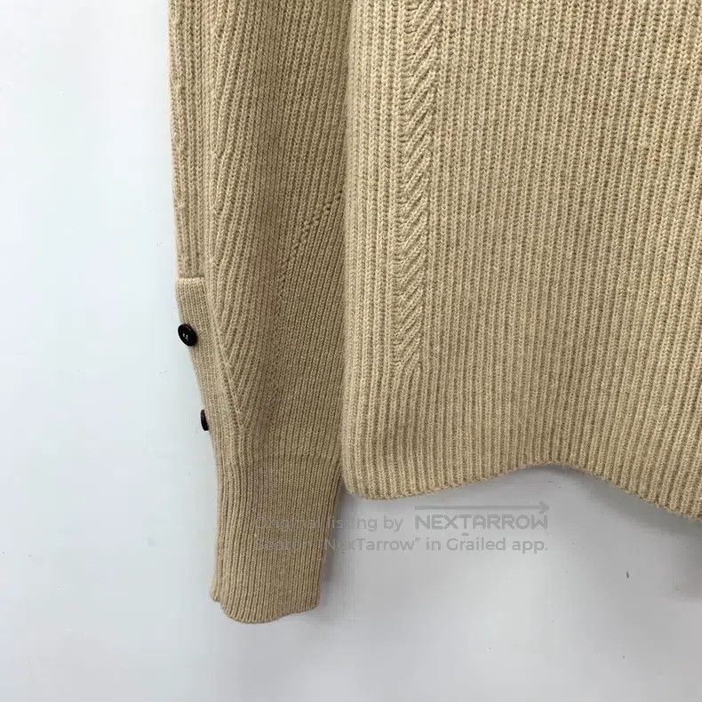 Hermes Hermes Light Brown Cashmere Round Neck Long Sleeve Knit Sw Size XS / US 0-2 / IT 36-38 - 4 Thumbnail
