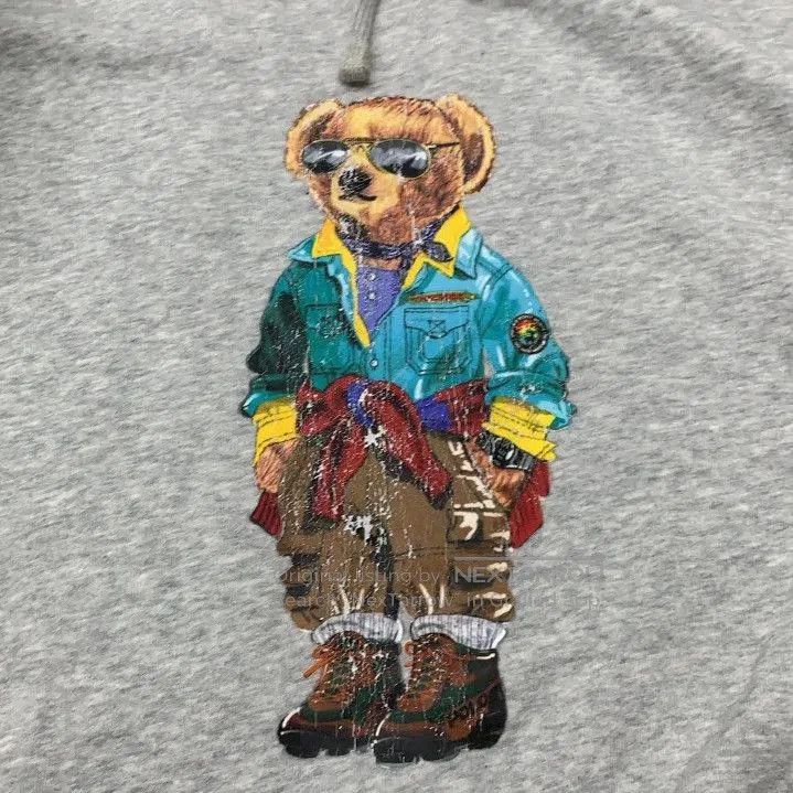 Polo Ralph Lauren Polo Ralph Lauren Bear Print Long Sleeve Hoodie. Size US L / EU 52-54 / 3 - 5 Thumbnail