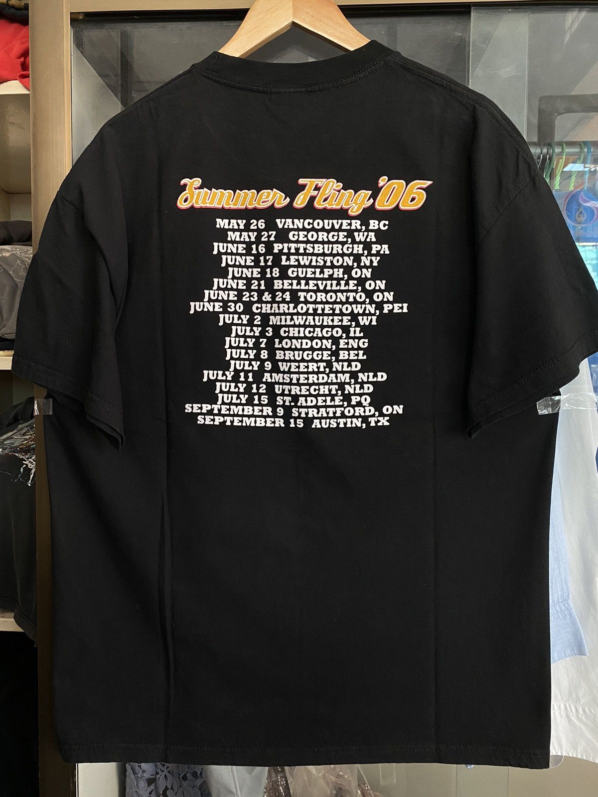 Band Tees × Vintage The Tragically Hip 2006 Tour Vintage Shirt Size US XL / EU 56 / 4 - 5 Thumbnail
