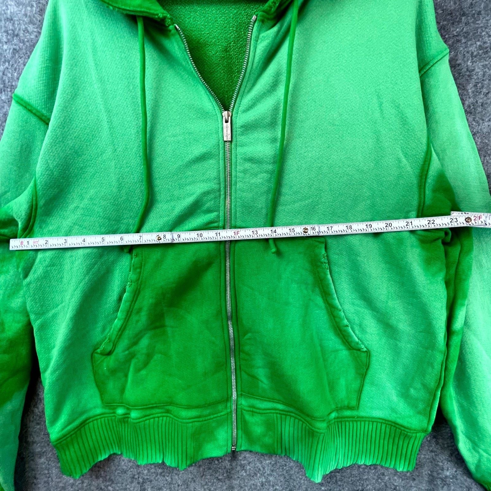COTTONCITIZEN Cotton Citizen Bronx Hoodie XL Kelly Green Ombre Full Zip Size US XL / EU 56 / 4 - 7 Thumbnail