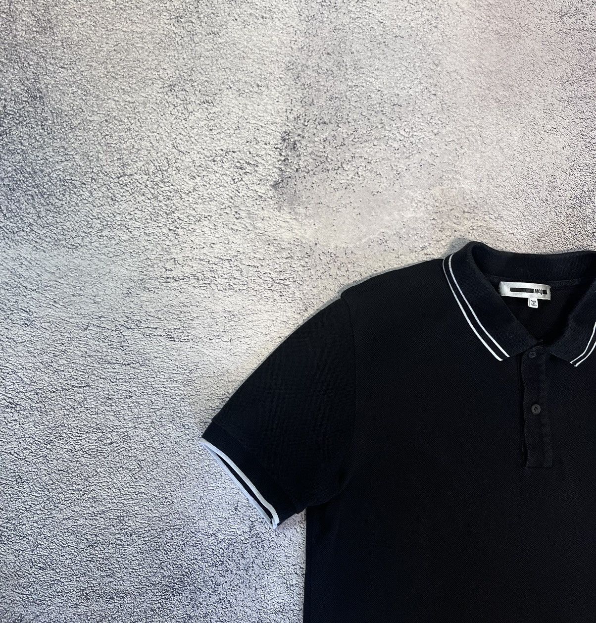 Alexander McQueen McQ Alexander McQueen Black Polo Shirt Men’s S Logo Cotton Size US S / EU 44-46 / 1 - 5 Thumbnail