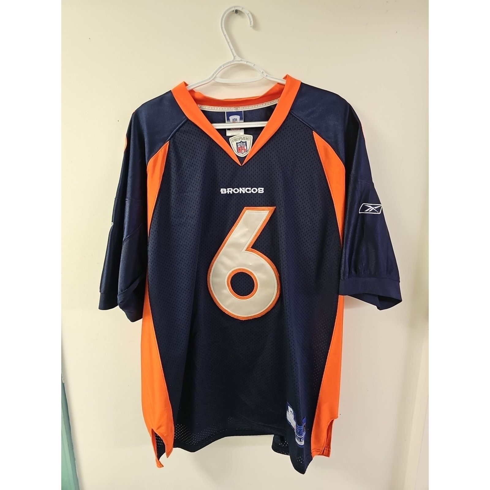 Reebok Reebok On Field NFL Denver Broncos Jay Cutler Jersey Sz 50 Size US XXL / EU 58 / 5 - 1 Thumbnail