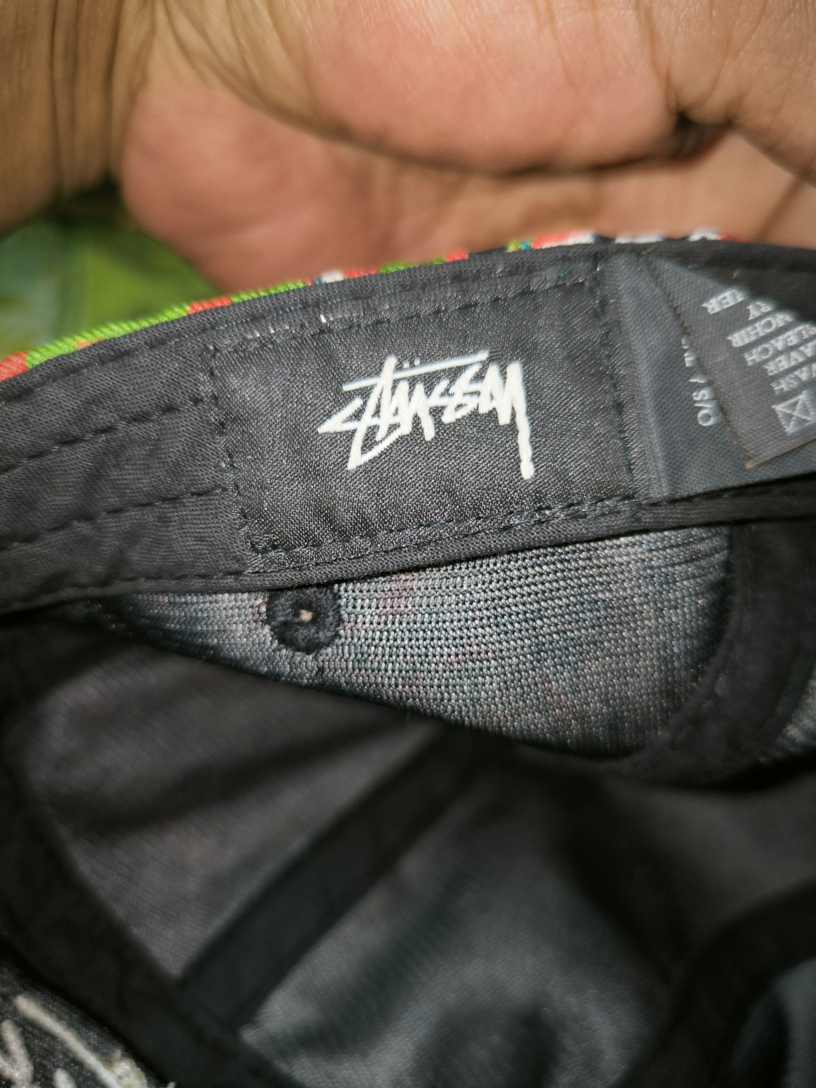 Stussy Splatter Grafitti Cap Size ONE SIZE - 12 Thumbnail