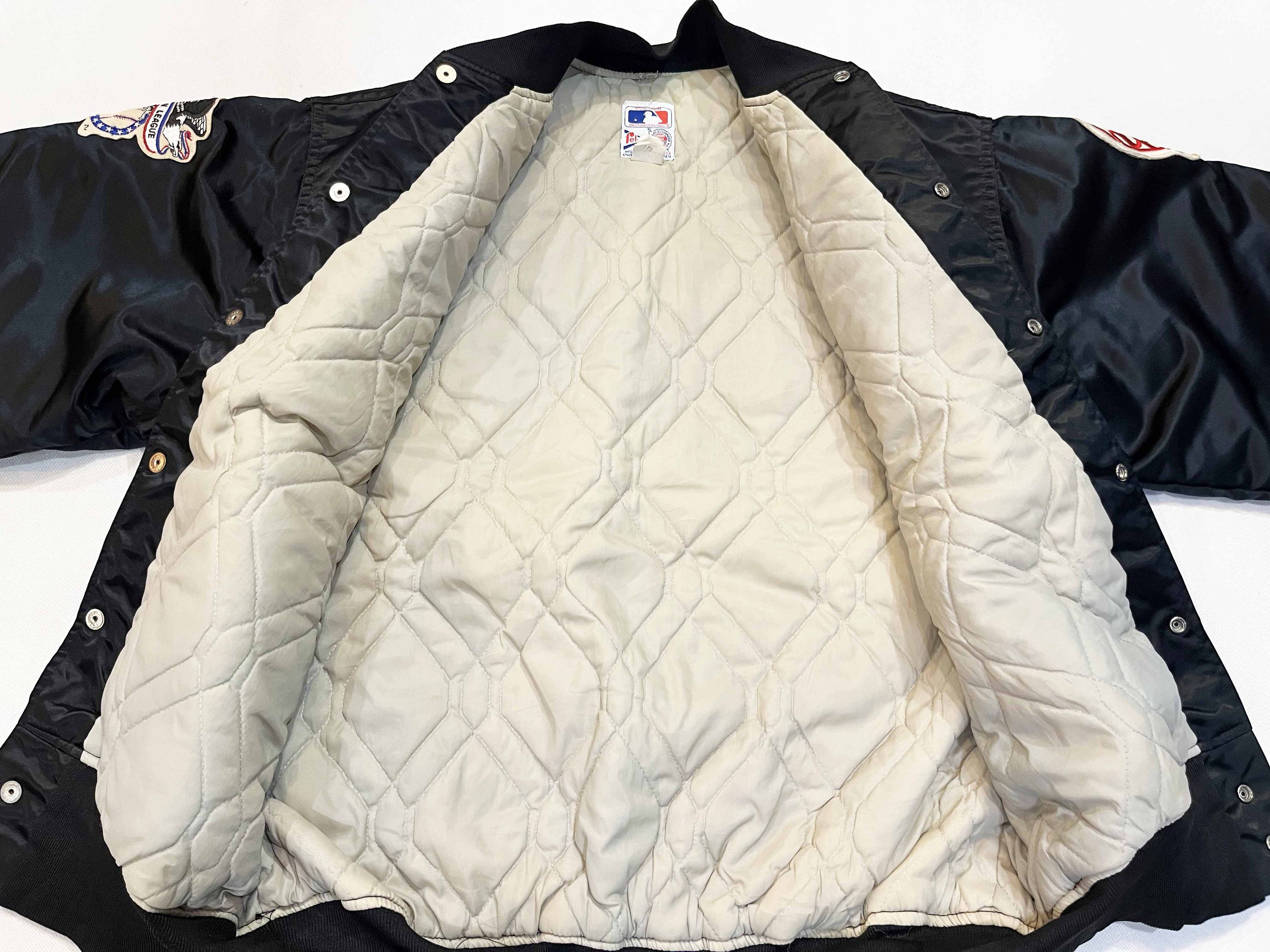 MLB × New York Yankees × Vintage Vintage Felco MLB New York Yankees Bomber Satin Jacket Size US L / EU 52-54 / 3 - 9 Thumbnail