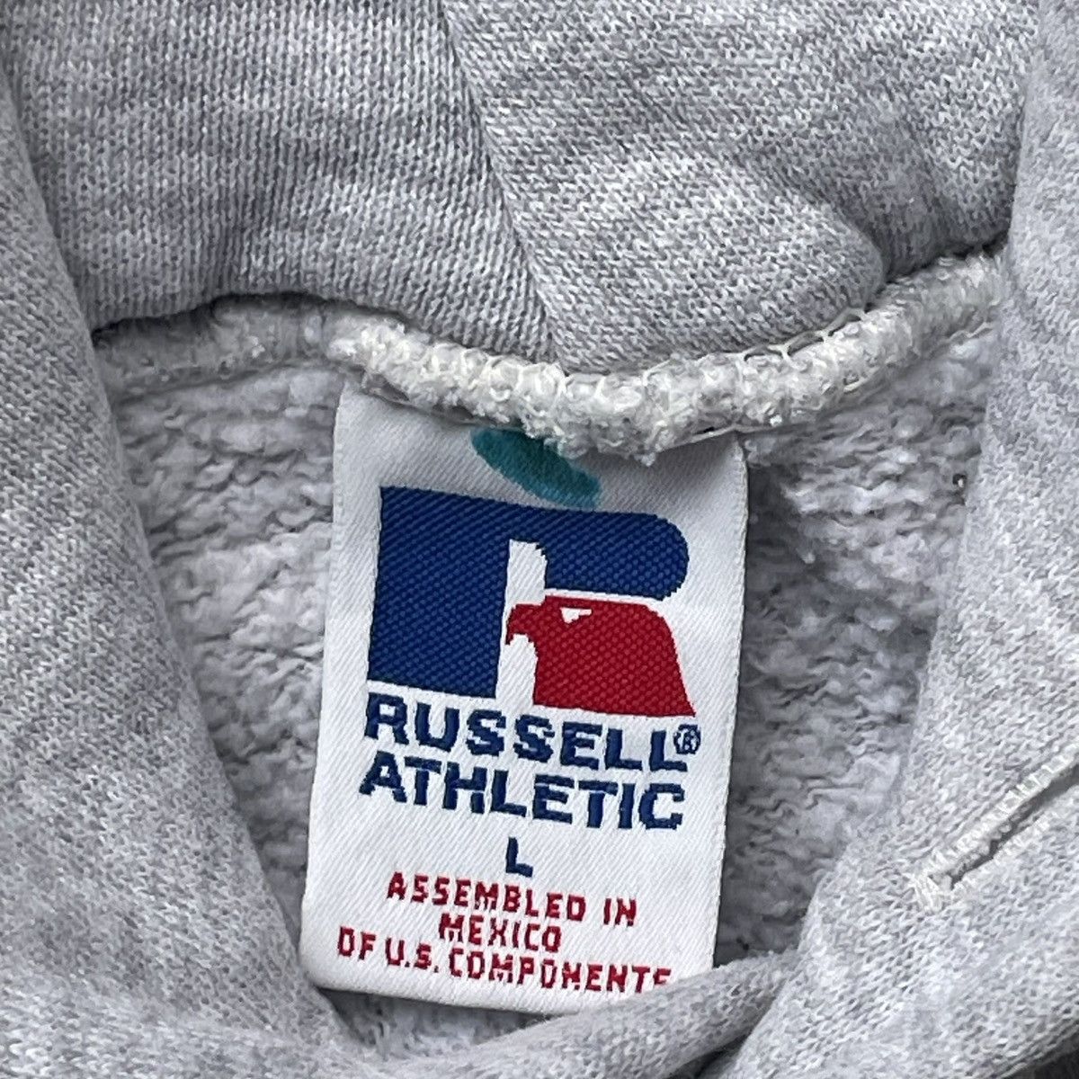 Russell Athletic USA RUSSEL ATHLETIC GRAY HOODIE Size US L / EU 52-54 / 3 - 3 Thumbnail