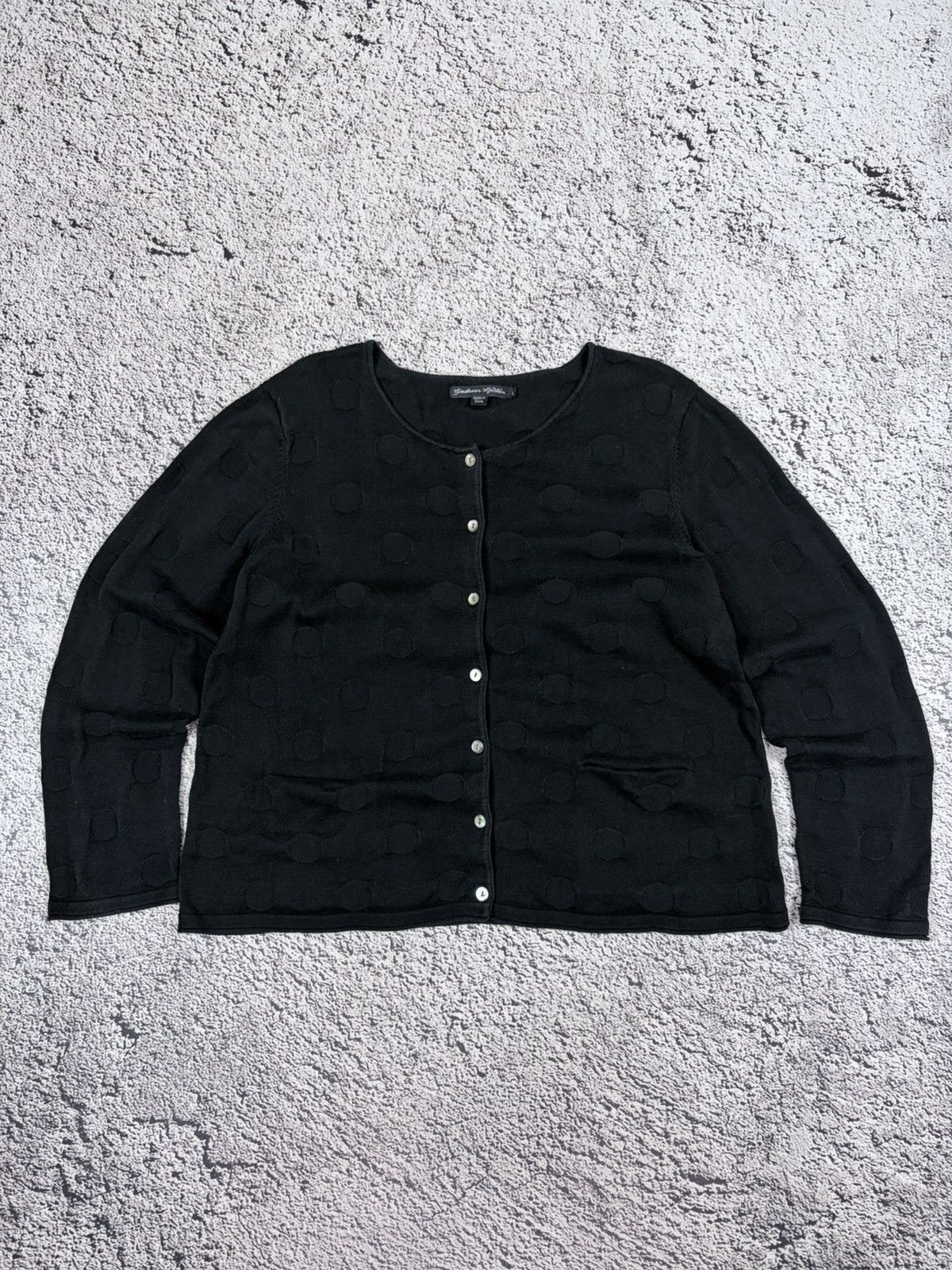 Gudrun Sjoden Gudrun Sjoden Cardigan Avant Garde Sweater Size L Size L / US 10 / IT 46 - 1 Thumbnail