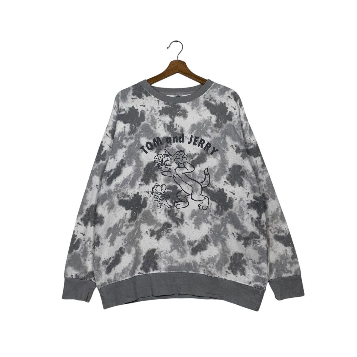 Japanese Brand Tom And Jerry Tie Dye Crewneck Sweatshirt Size US L / EU 52-54 / 3 - 1 Thumbnail
