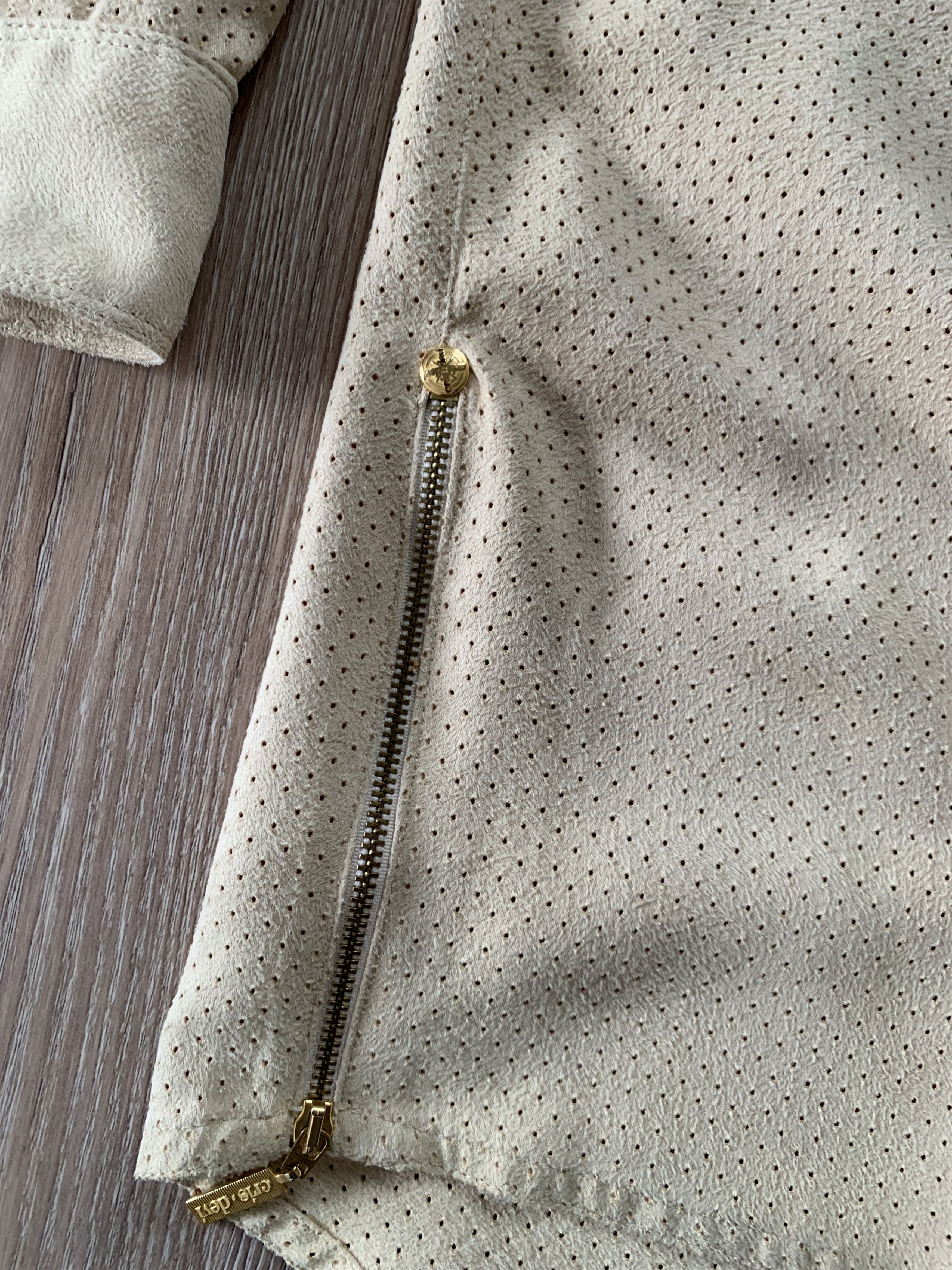 Designer × Vintage Vintage Perforated Golf Shirt Cris Devi Size US L / EU 52-54 / 3 - 7 Thumbnail
