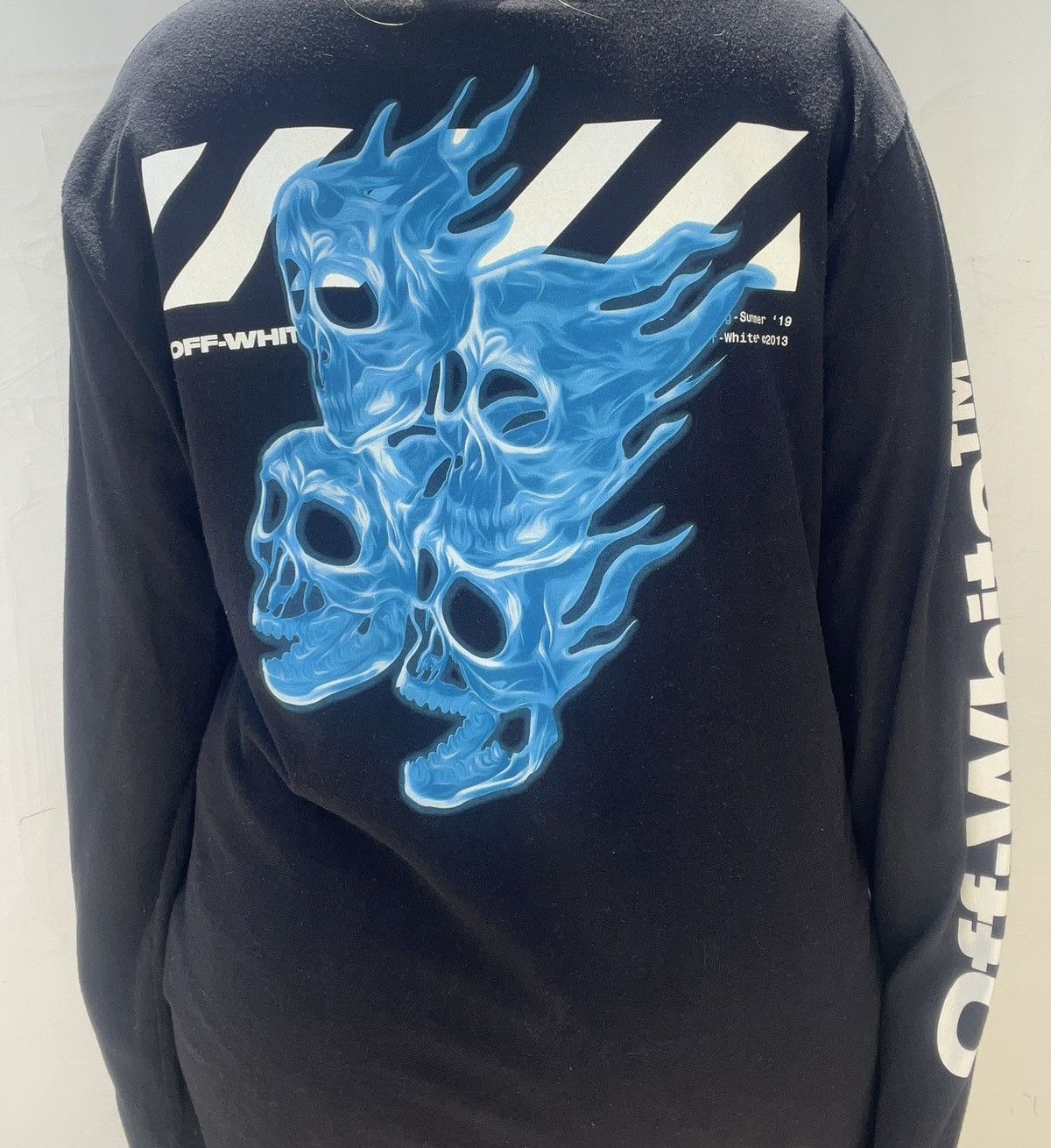 Off-White Off-white flaming skulls shirt Size US XL / EU 56 / 4 - 1 Thumbnail