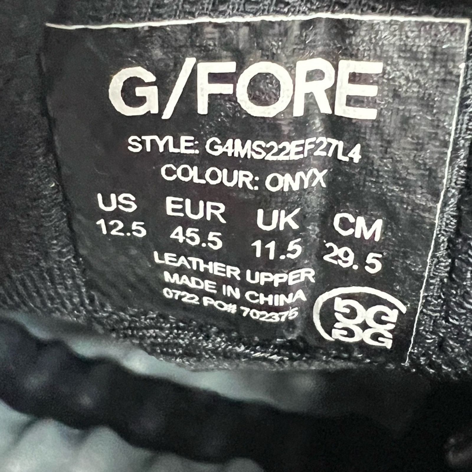 G/FORE G/Fore G4 Gallivanter Ghost Project Camo Golf Shoe WORN ONCE Size US 12.5 / EU 45-46 - 10 Thumbnail